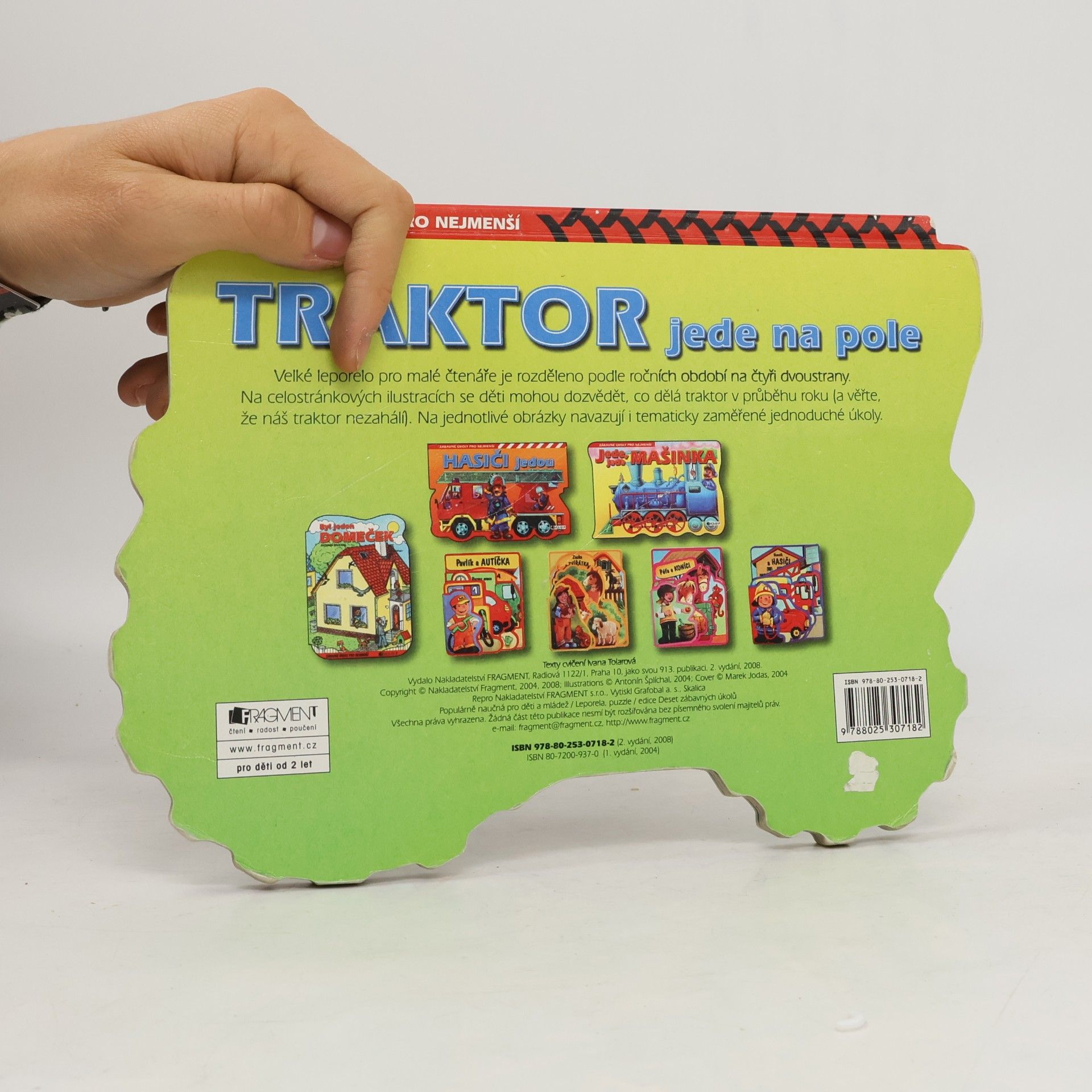 Antonín Šplíchal Traktor jede na pole