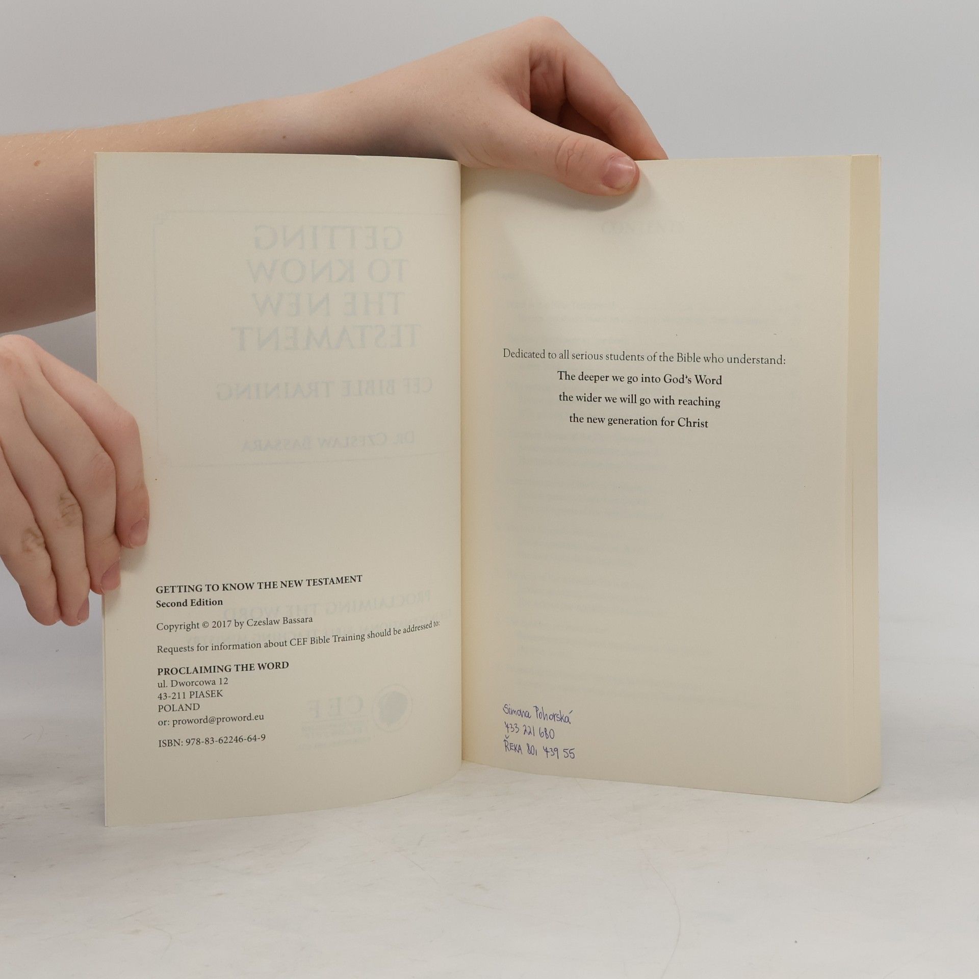 Czesław Bassara Getting to Know the New Testament