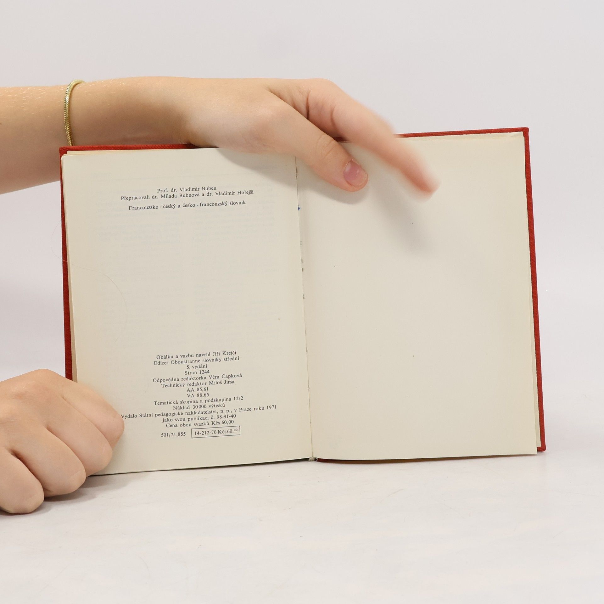 Autorenkollektiv Francouzsko-český, česko-francouzský slovník. Část česko-francozská