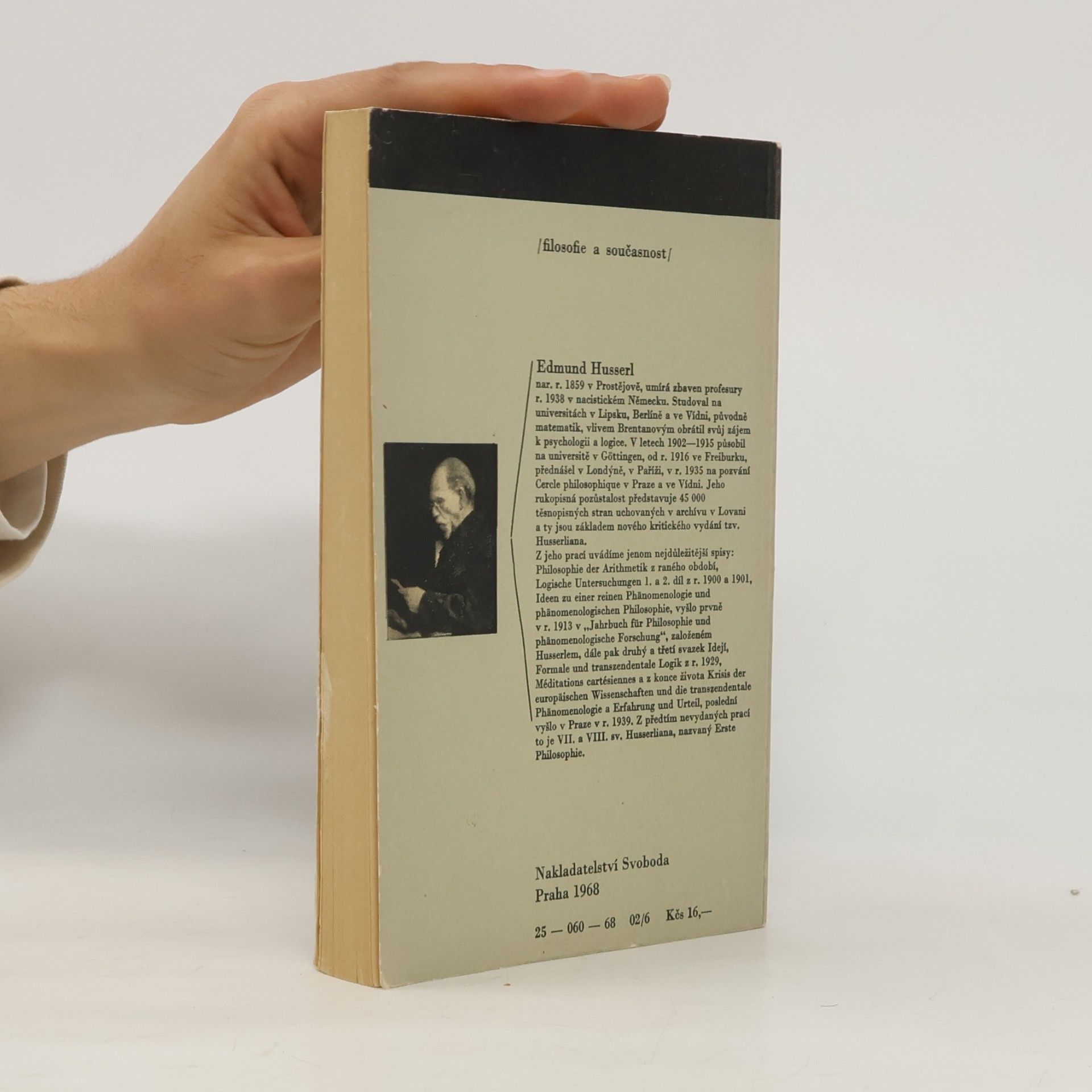 Edmund Husserl Karteziánské meditace