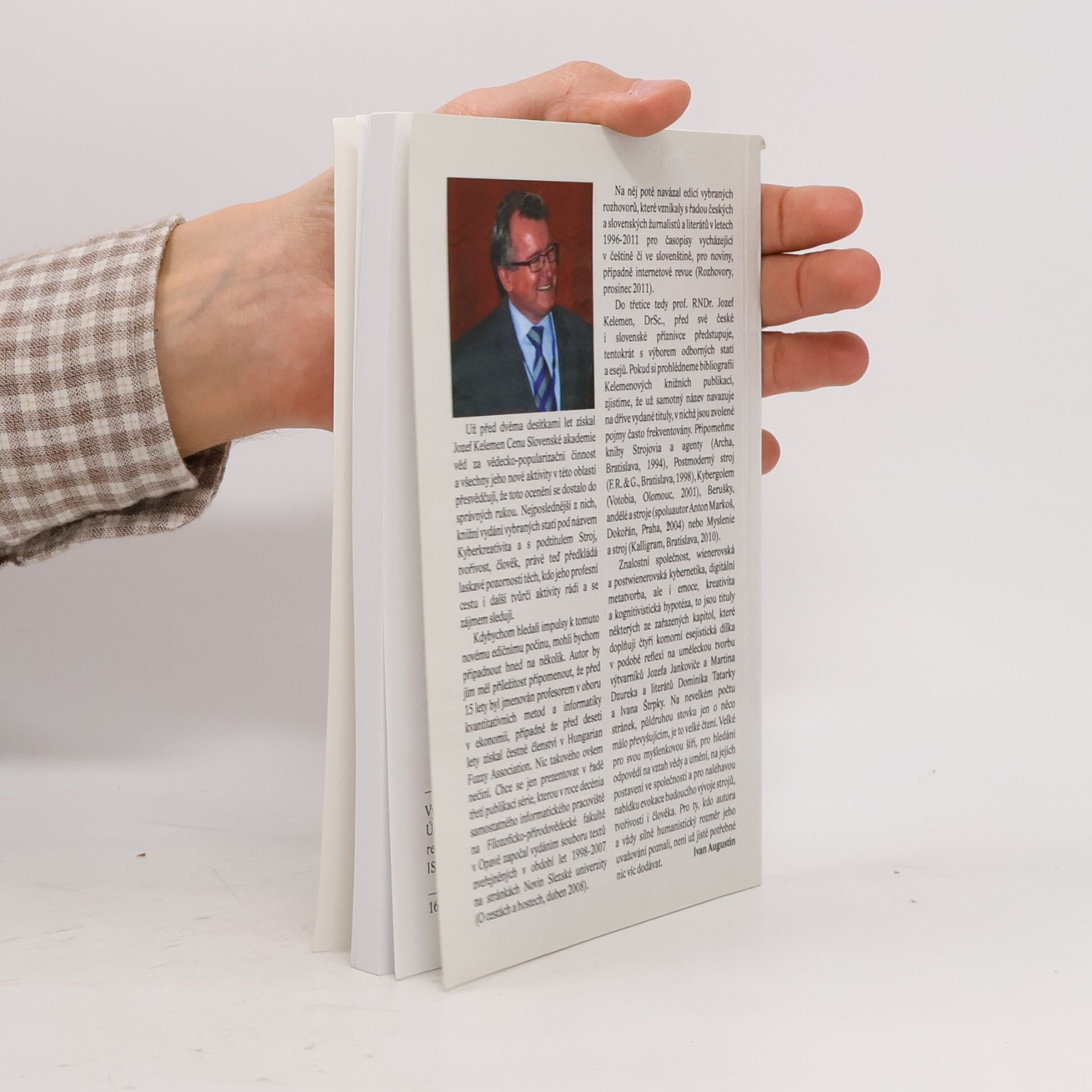Jozef Kelemen Kyberkreativita. Stroj, tvořivost, člověk