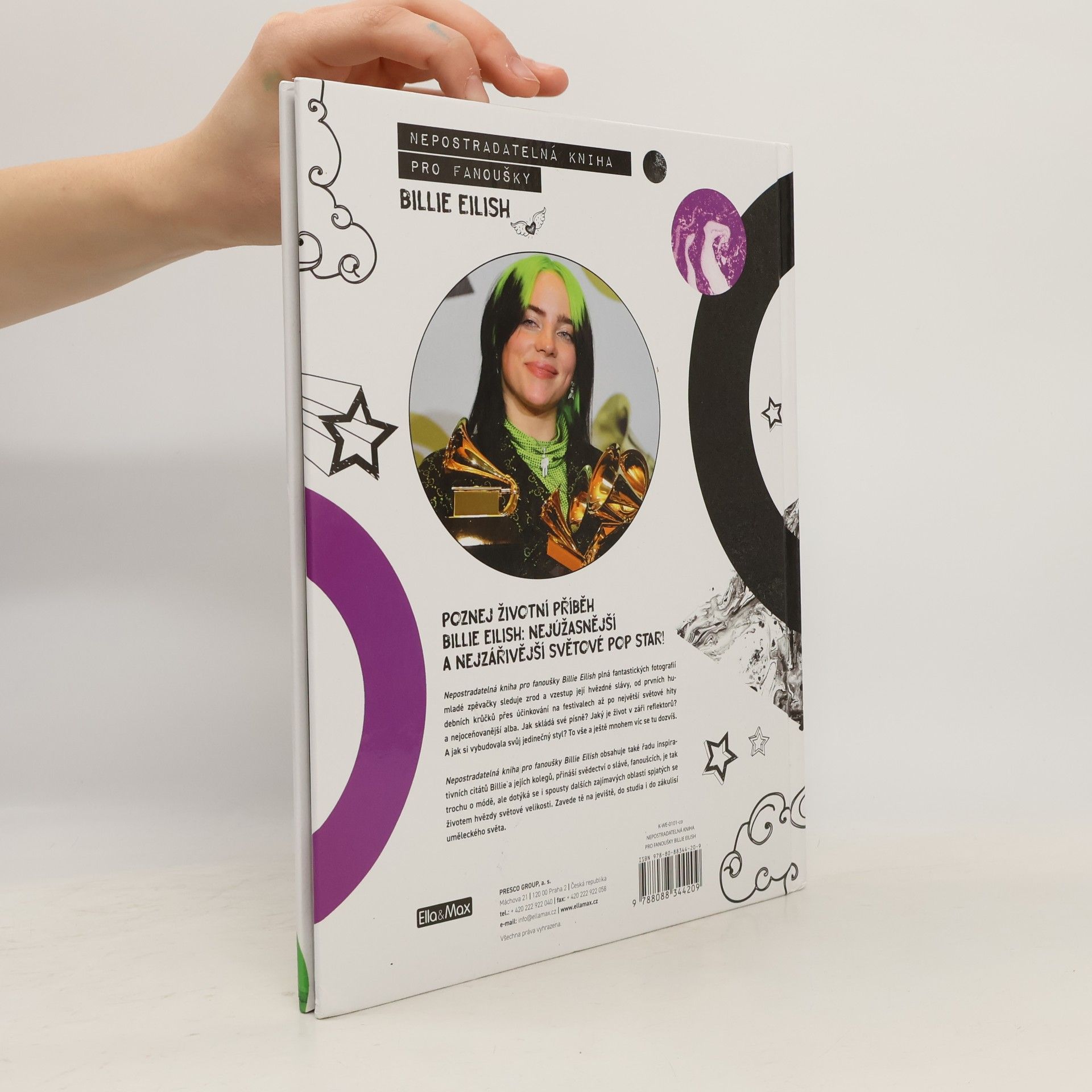 Malcolm Croft Billie Eilish: Nepostradatelná kniha pro fanoušky