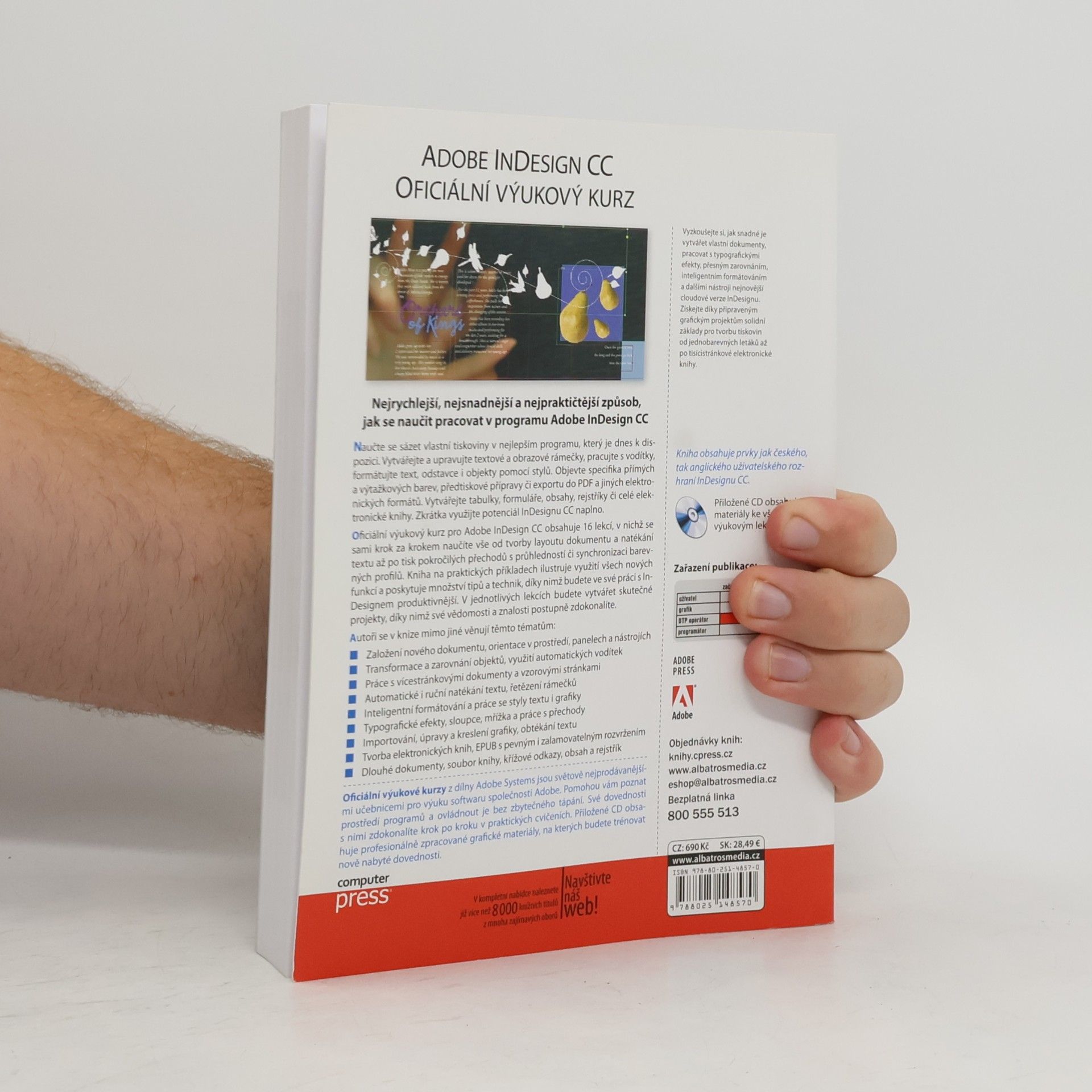 Kelly Kordes Anton Adobe InDesign CC : oficiální výukový kurz