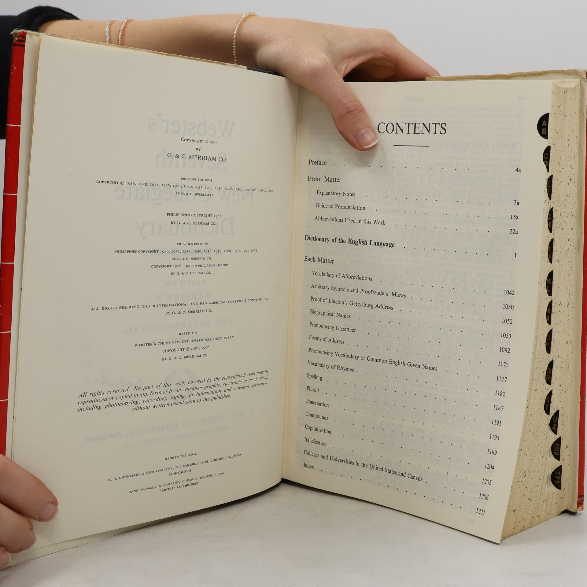 Collectif d'auteurs Webster's Seventh New Collegiate Dictionary