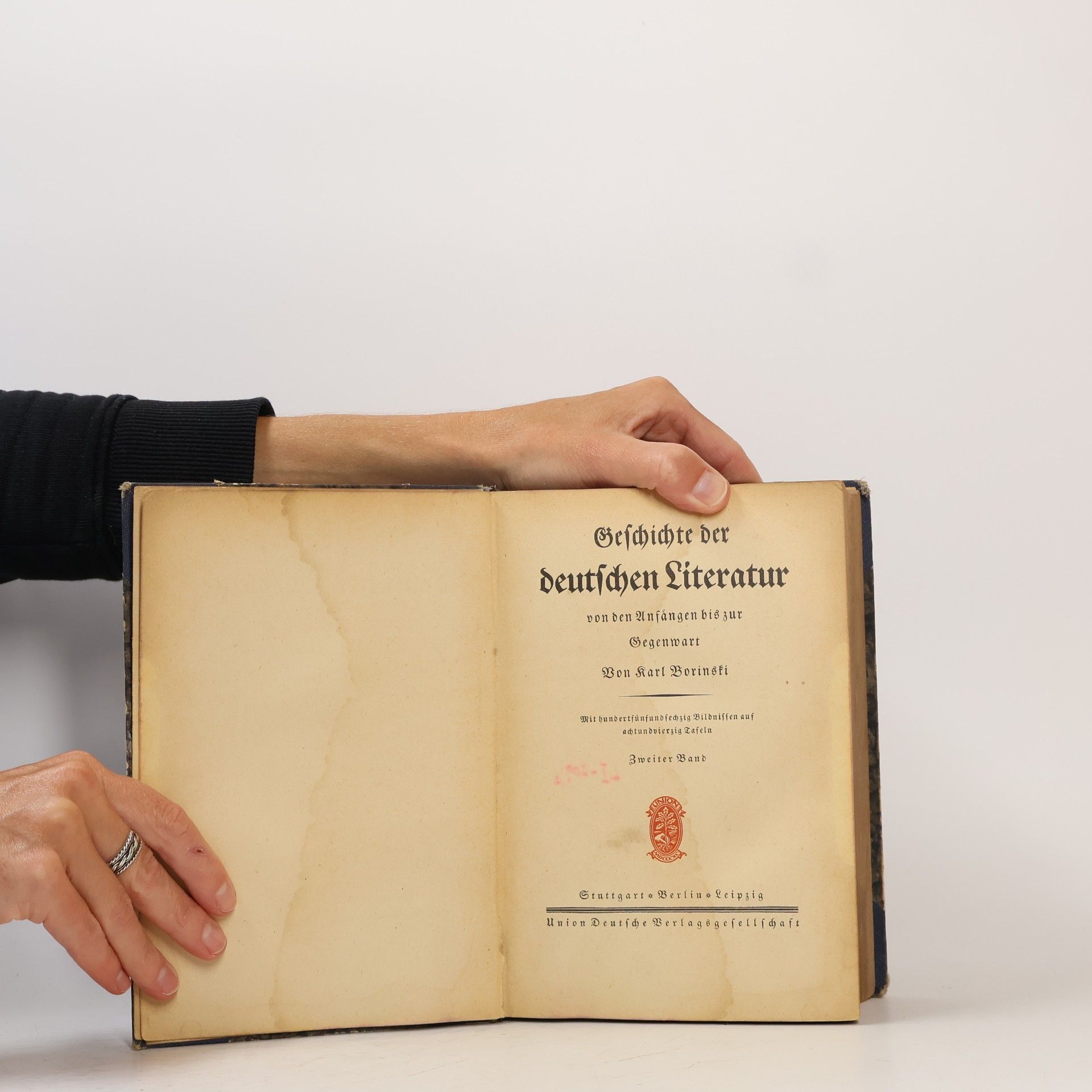 Karl Borinski Geschichte der deutschen Literatur