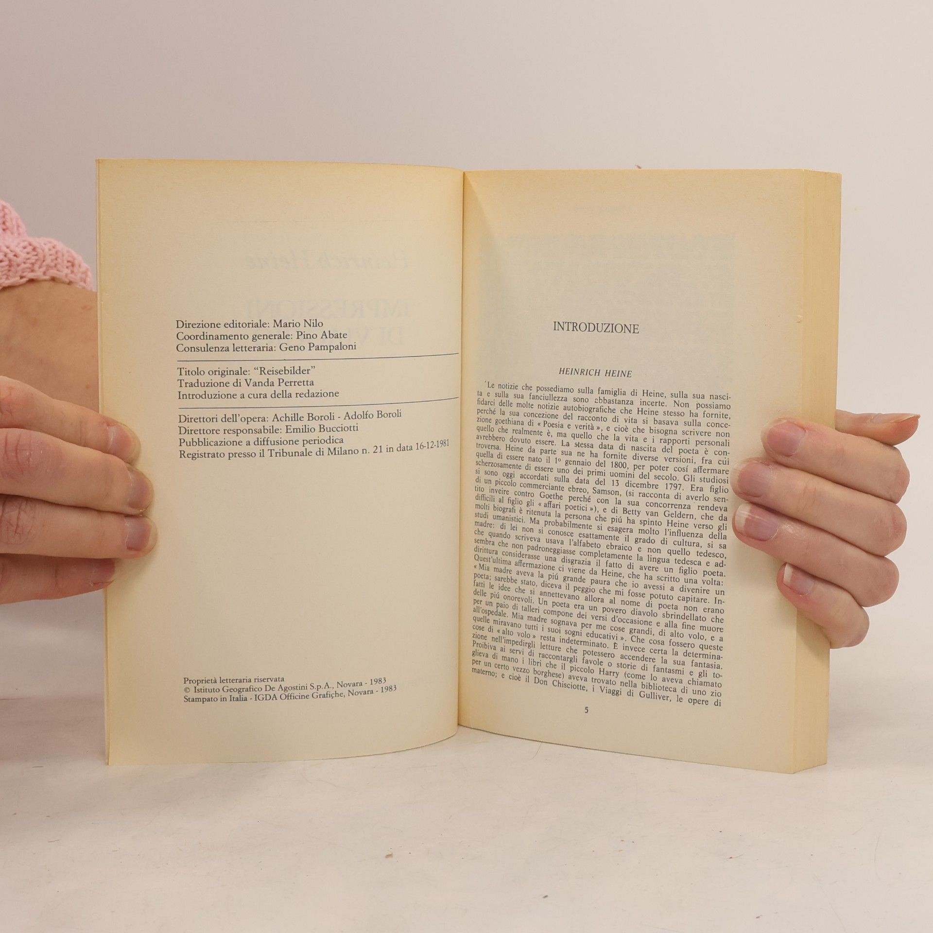 Heinrich Heine Impressioni di viaggio
