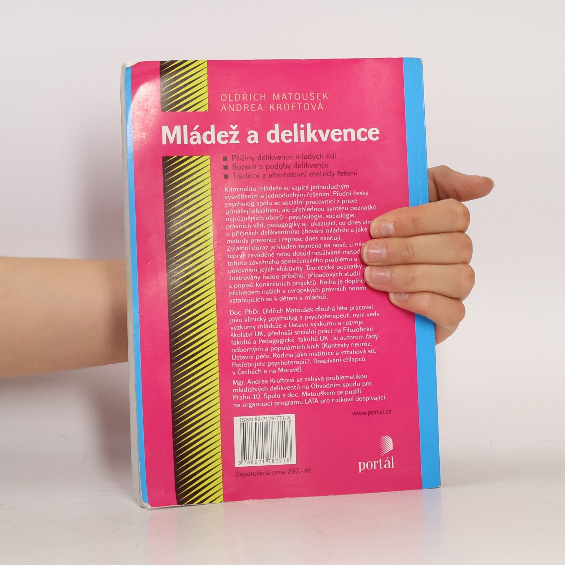 Oldřich Matoušek Mládež a delikvence