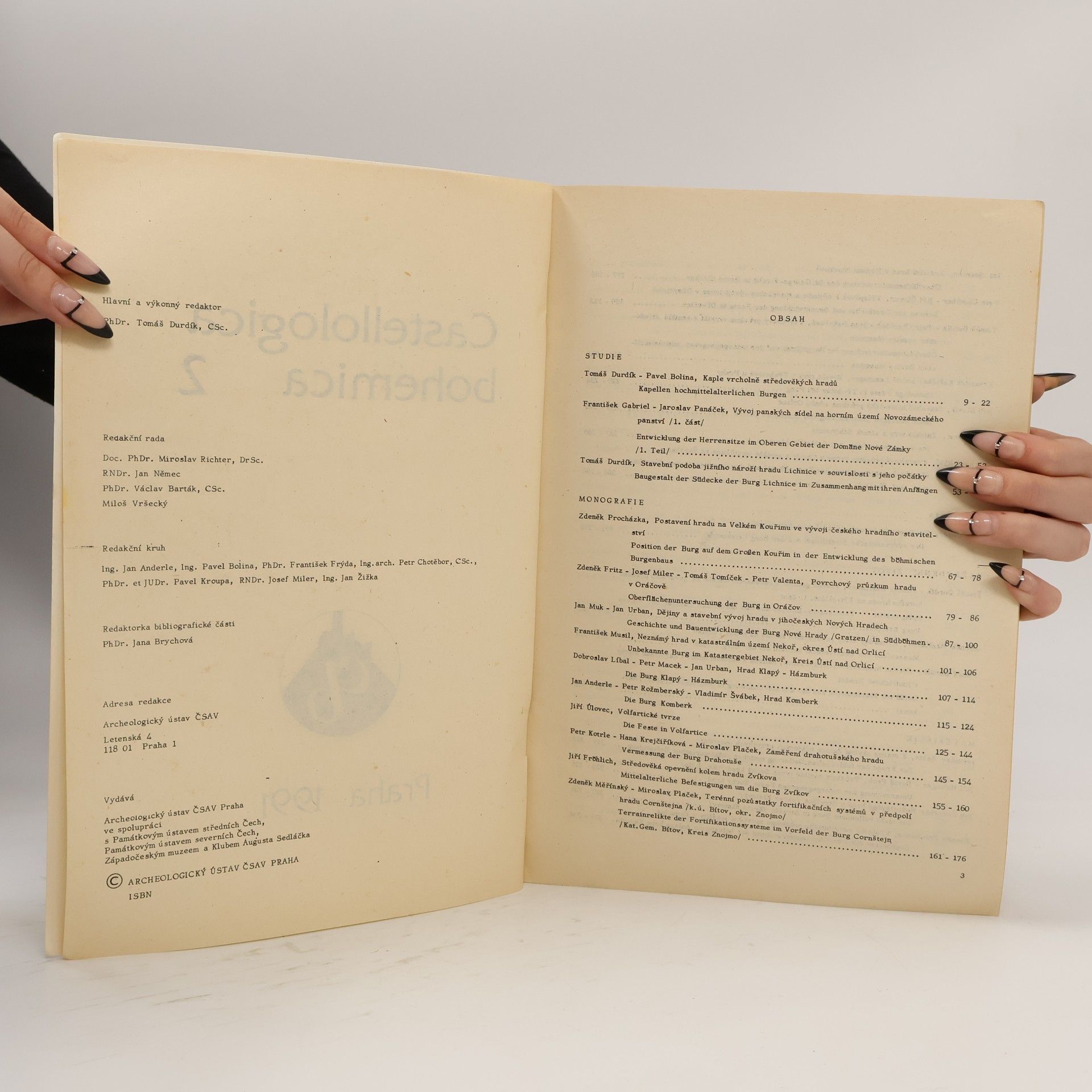 Autorenkollektiv Castellologica bohemica 2/1991