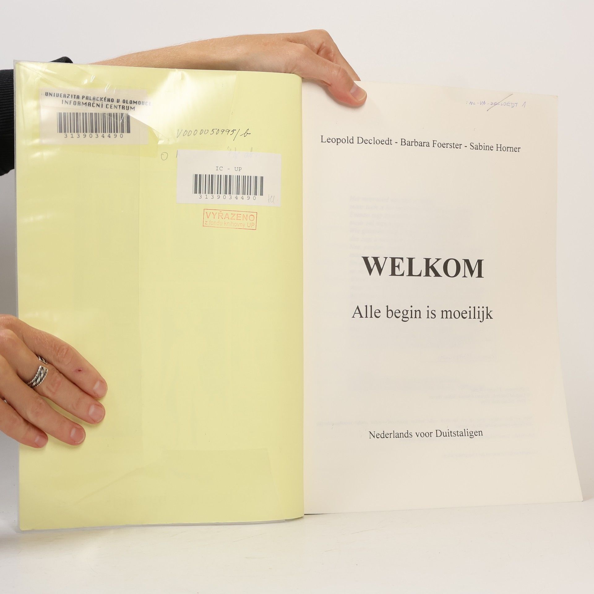 Leopold R. G. Decloedt Welkom
