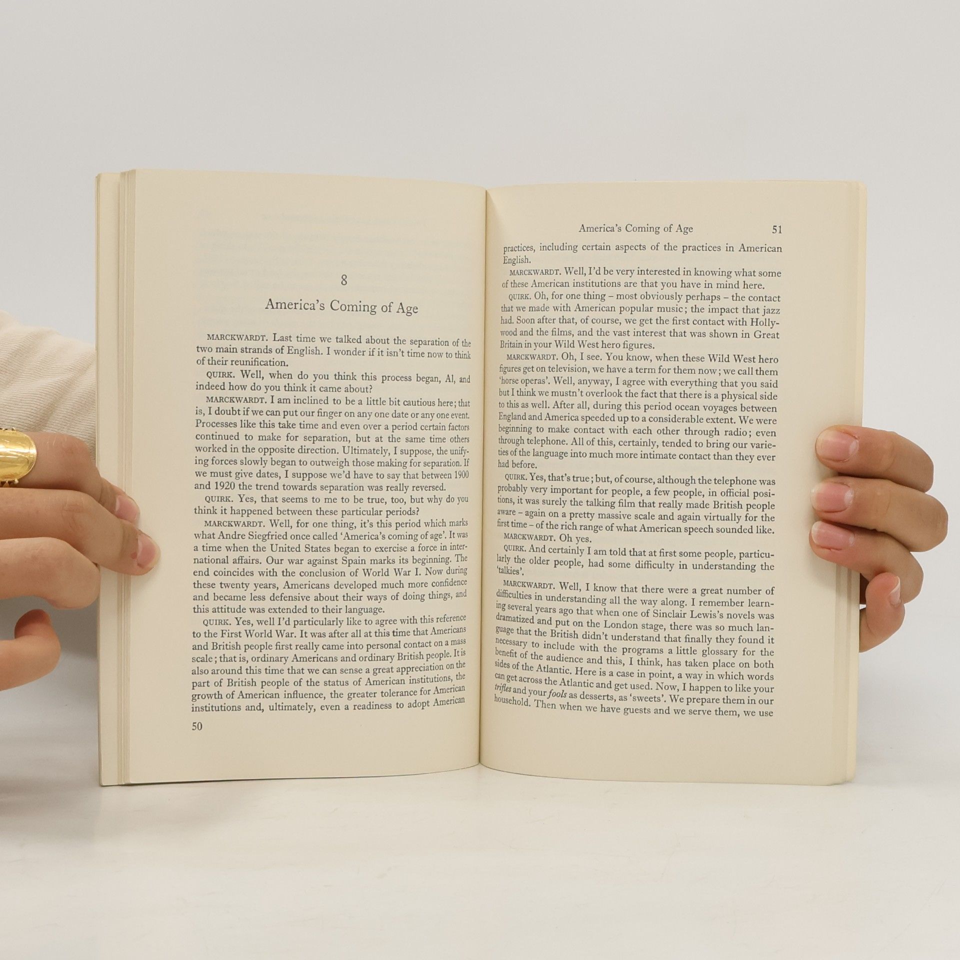 Randolph Quirk A common language. British and American English