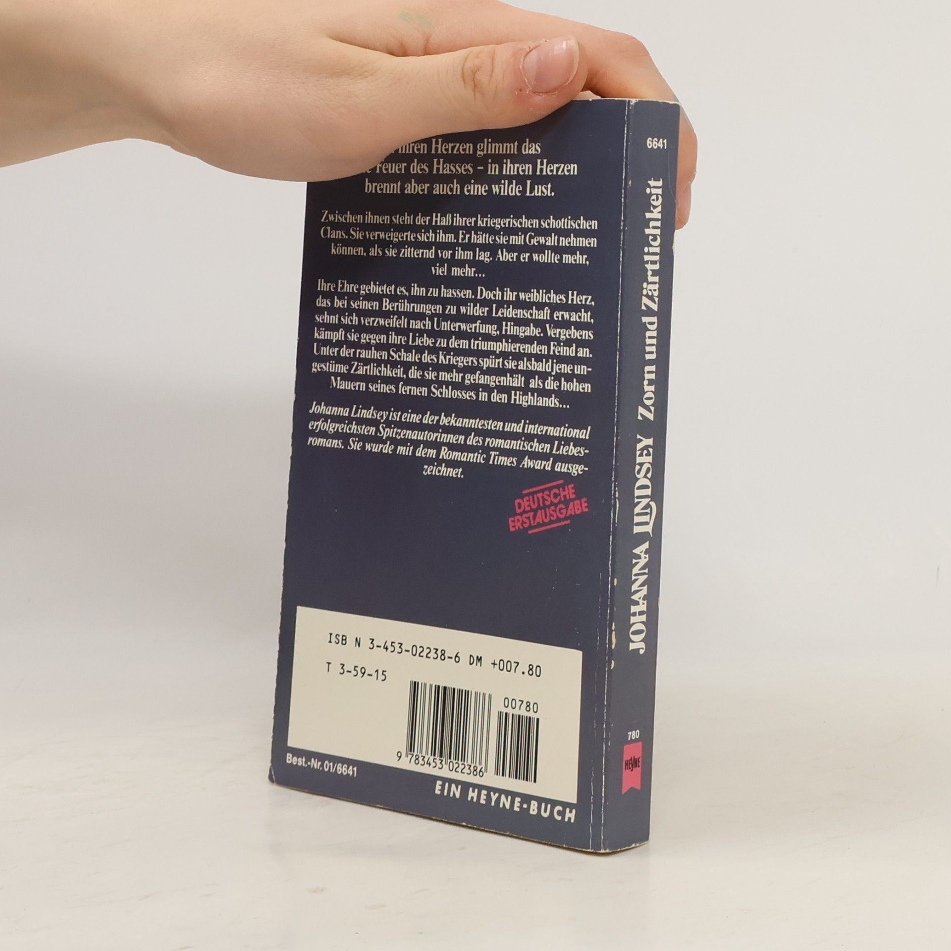 Johanna Lindsey Zorn und Zärtlichkeit