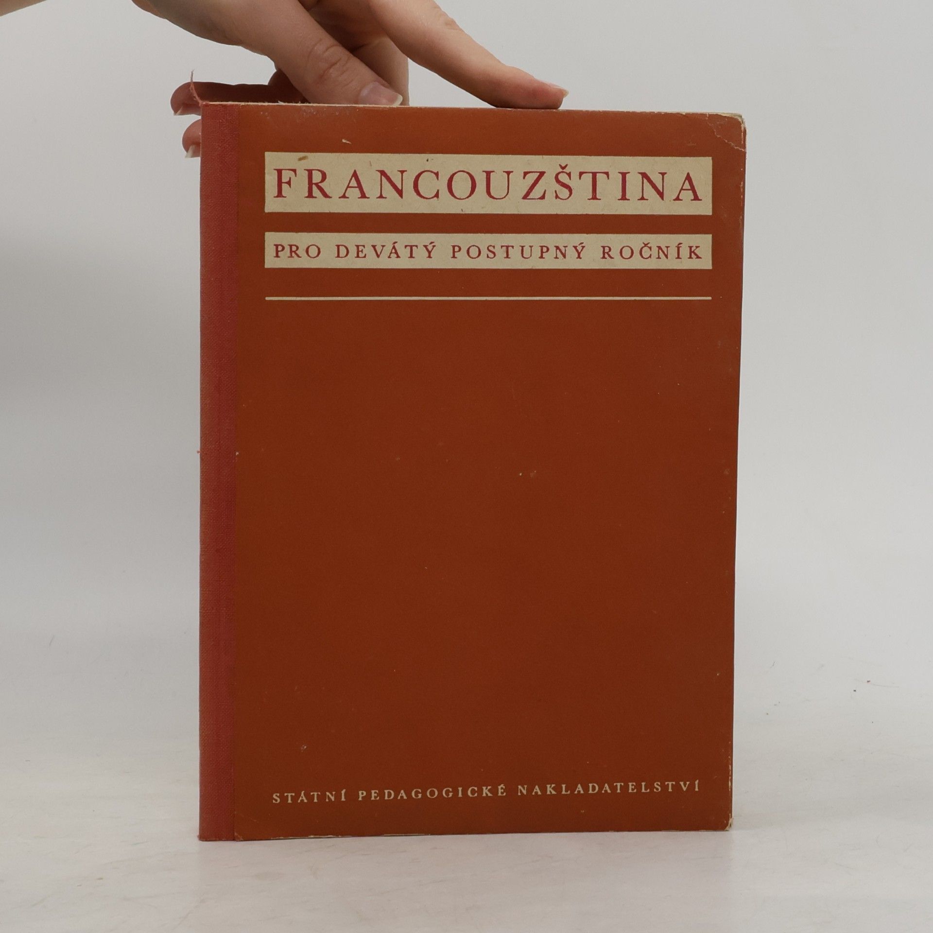 Jaromír Fiala Francouzština pro 9. postupný ročník všeobecně vzdělávacích škol