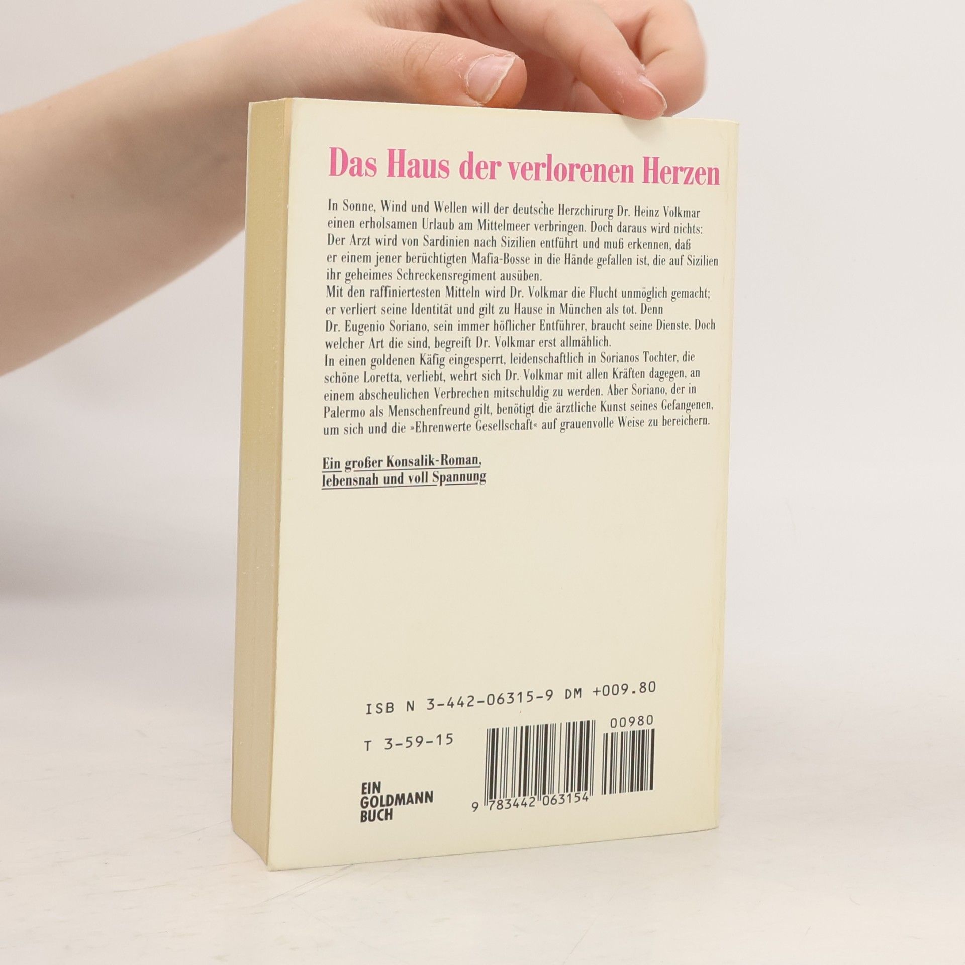 Heinz Günther Konsalik Das Haus der verlorenen Herzen