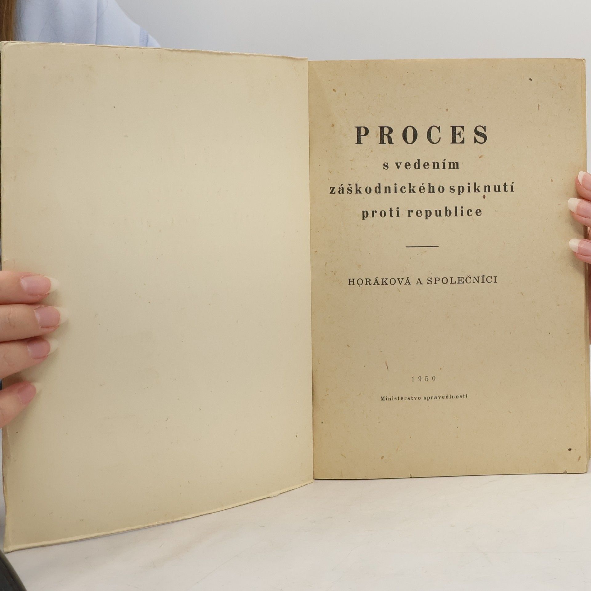 Autorenkollektiv Proces s vedením záškodnického spiknutí proti republice