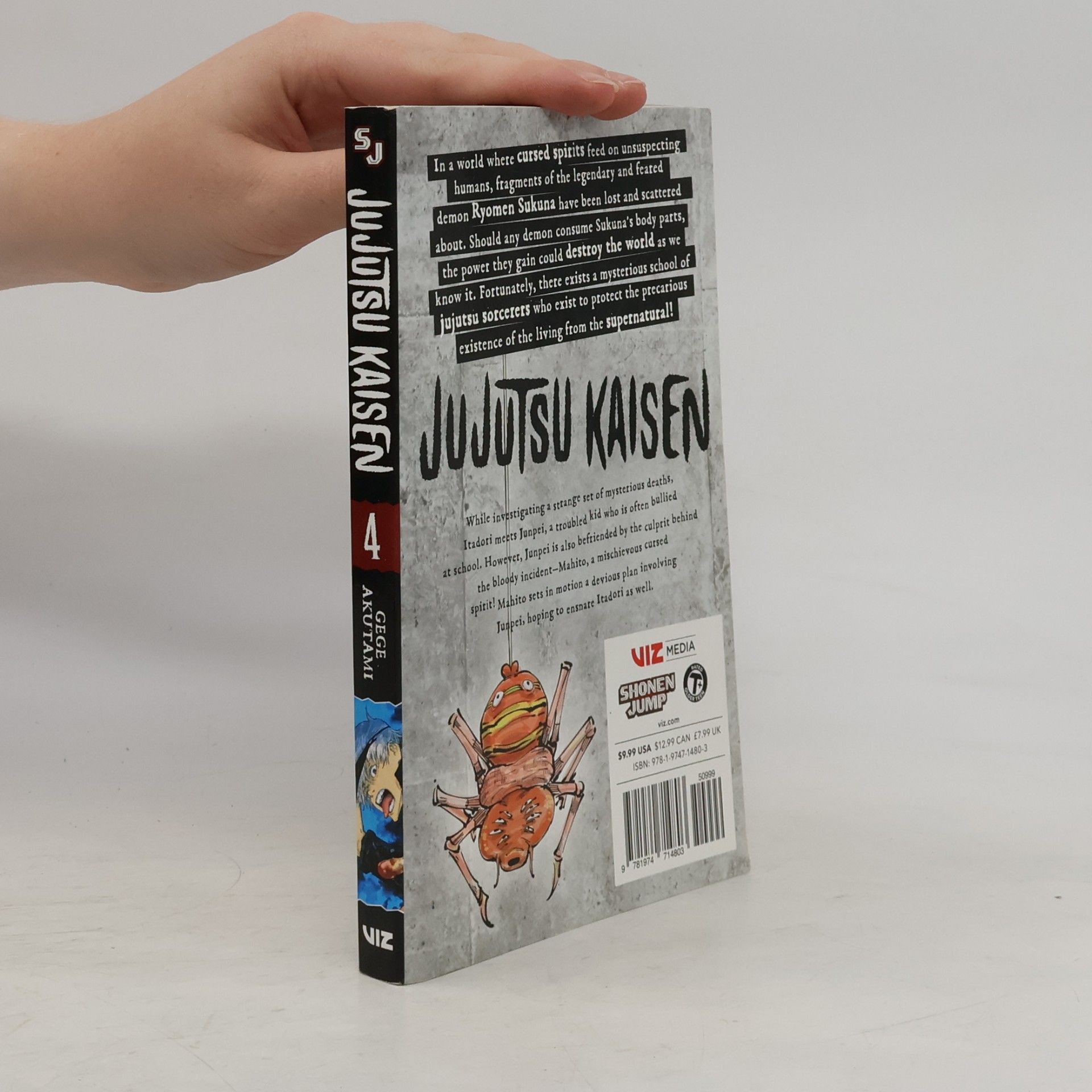 Gege Akutami Jujutsu Kaisen, Vol. 4
