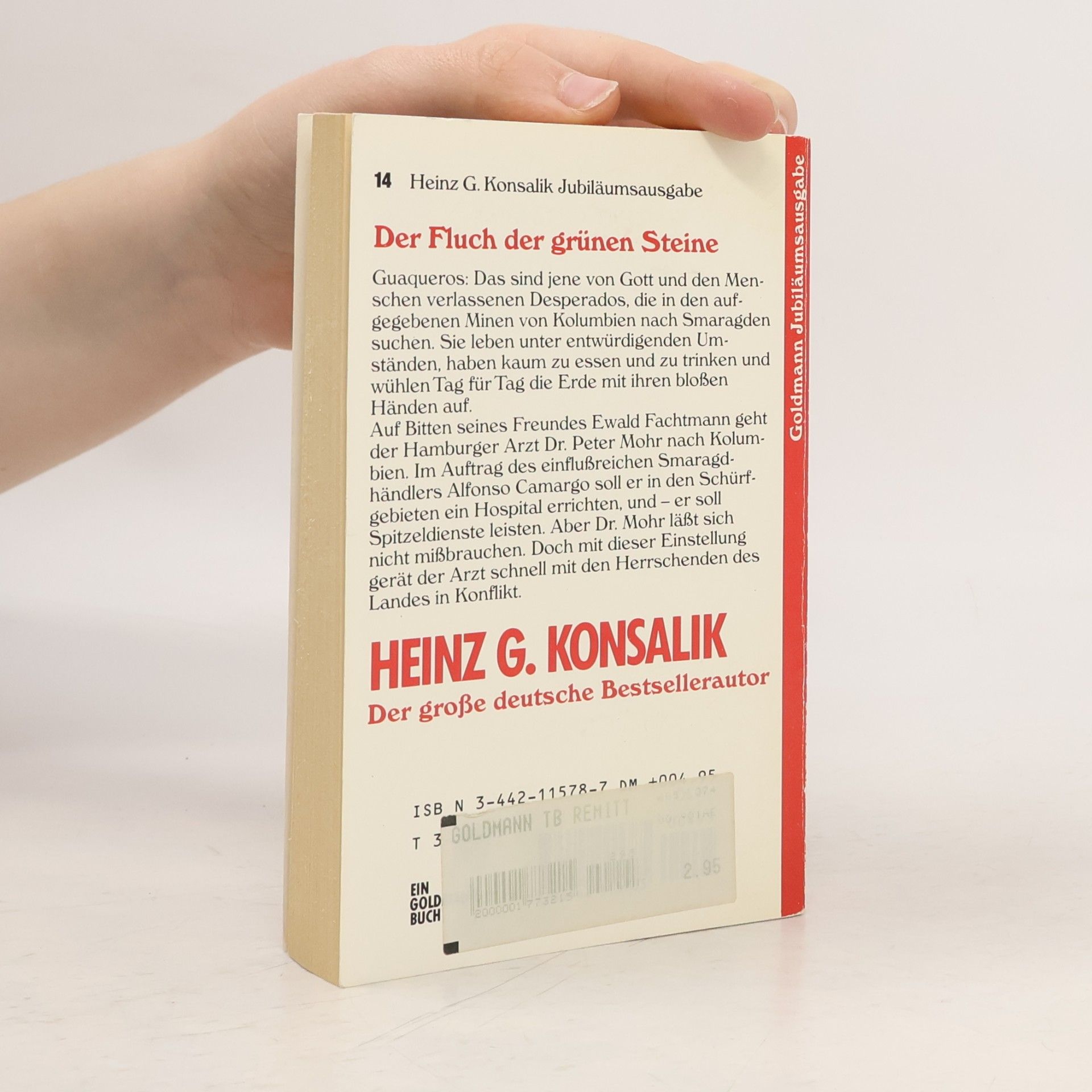 Konsalik Der Fluch der grünen Steine