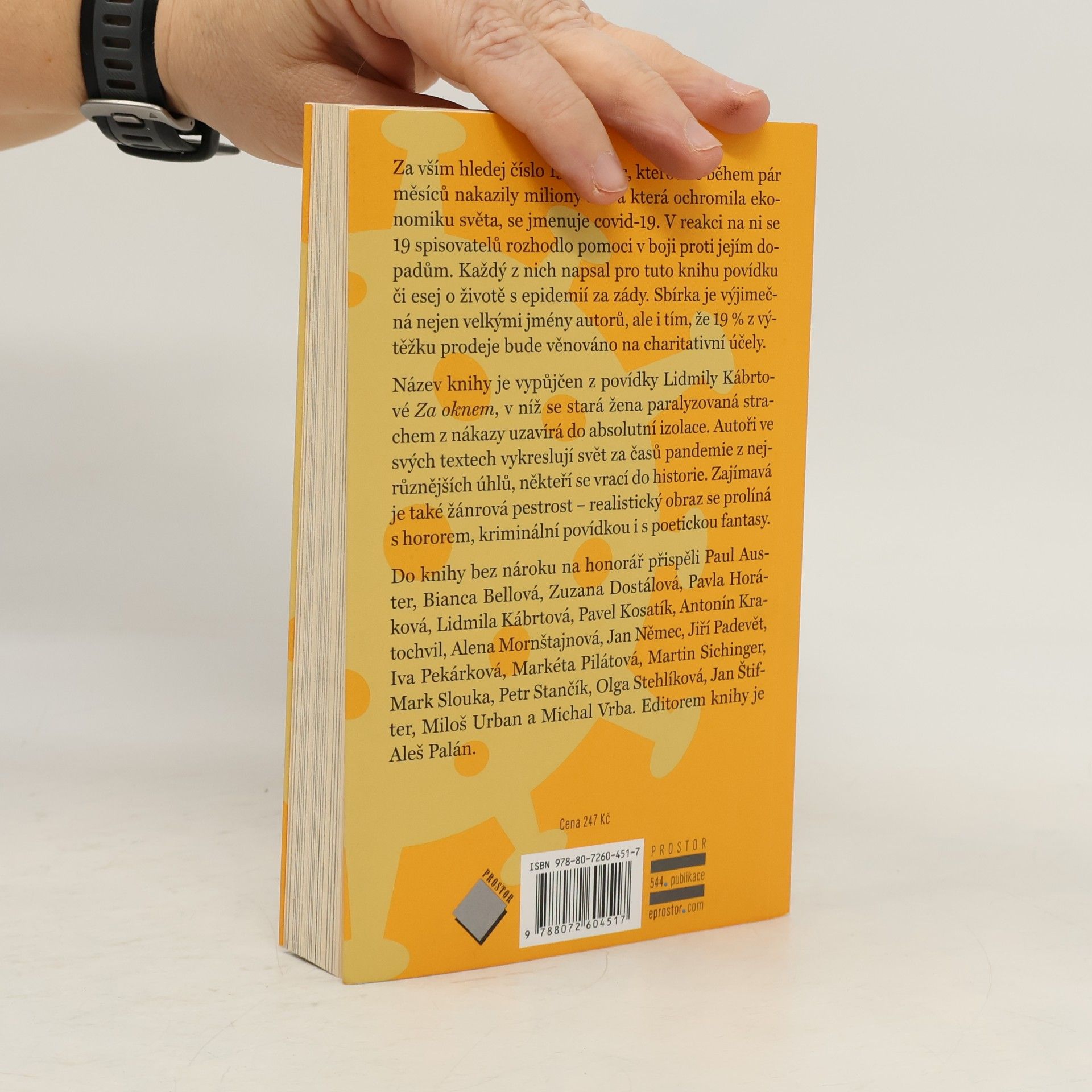 Various authors Za oknem : 19 spisovatelů proti covid-19