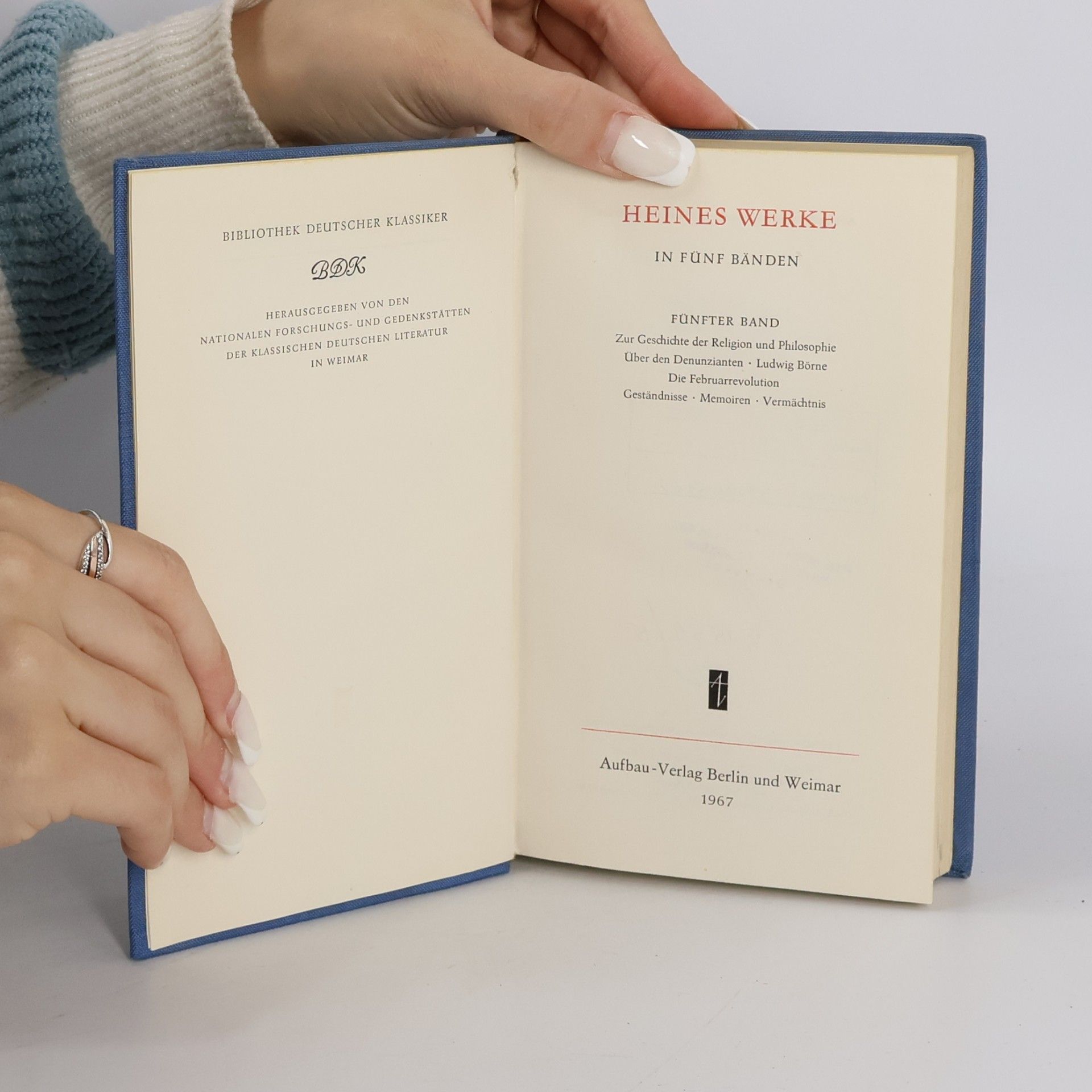 Heinrich Heine Heines Werke V.