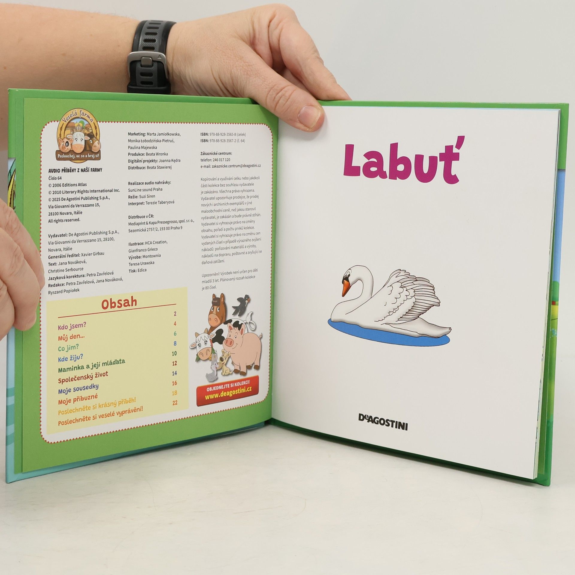 Kolektiv autorů Audiopříběhy z naší farmy. Labuť