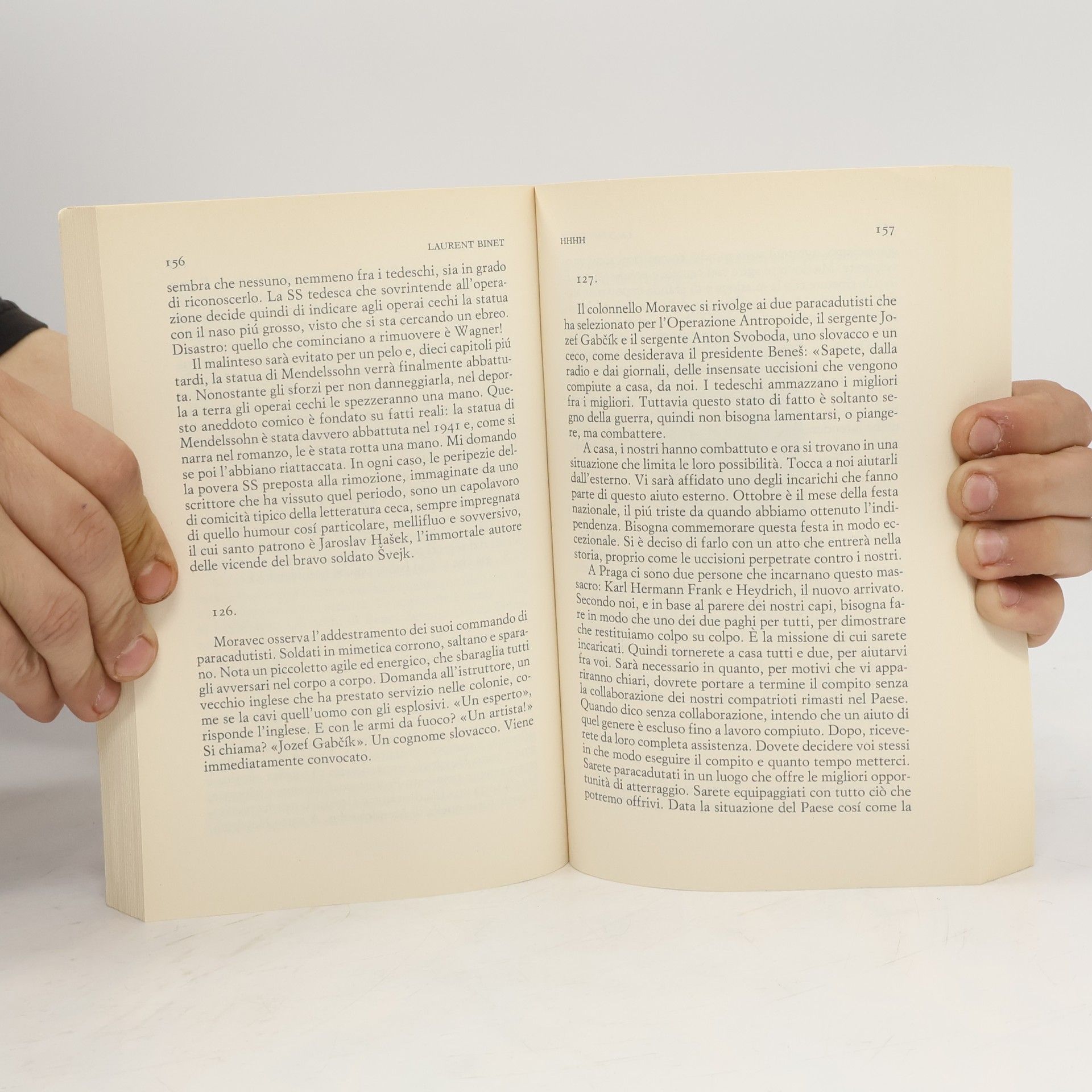 Laurent Binet HHhH. Il cervello di Himmler si chiama Heydrich