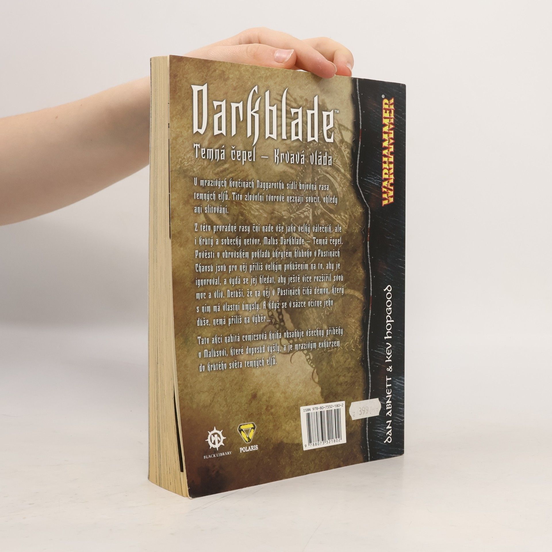 Dan Abnett Darkblade. Temná čepel - krvavá vláda