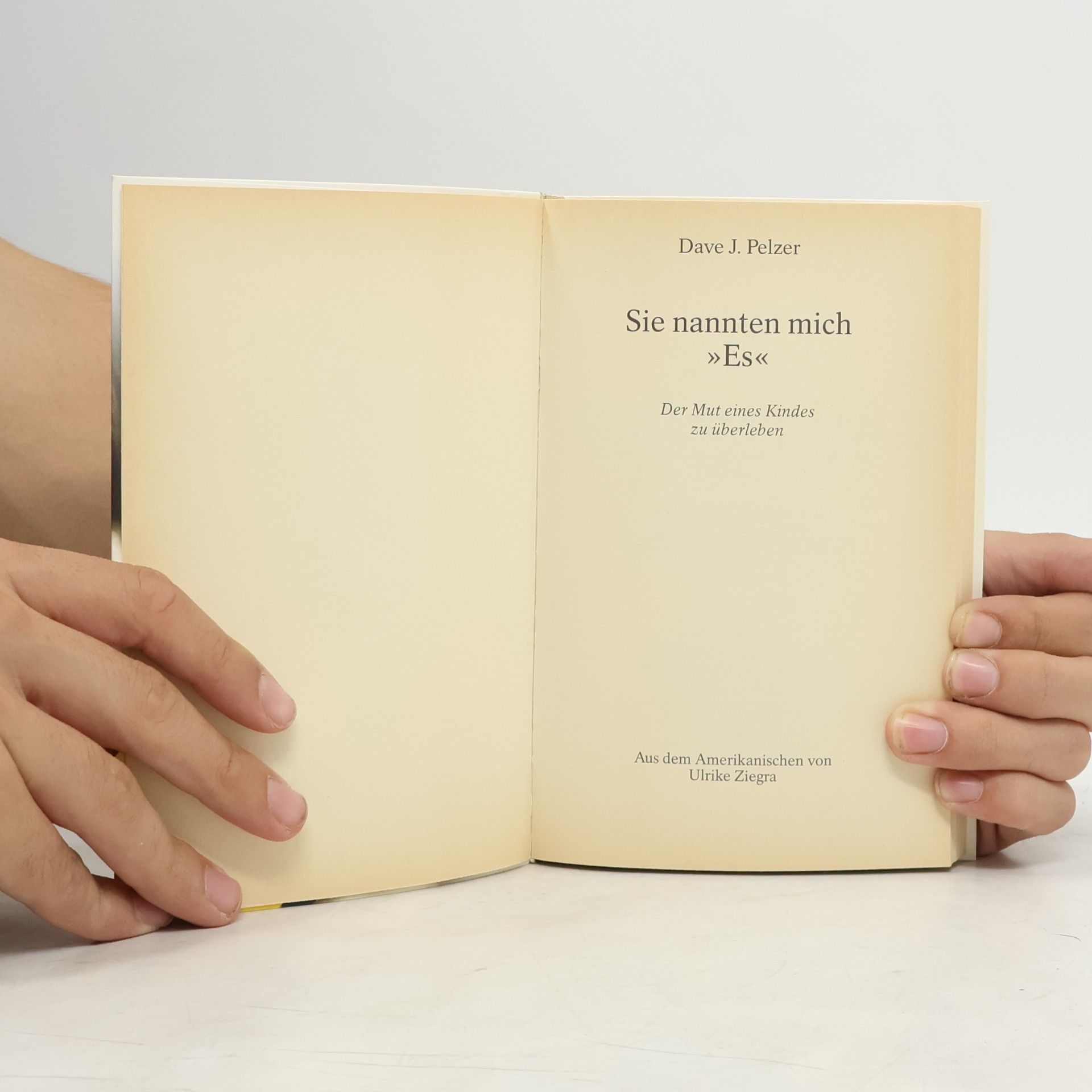 Dave Pelzer Sie nannten mich »Es«