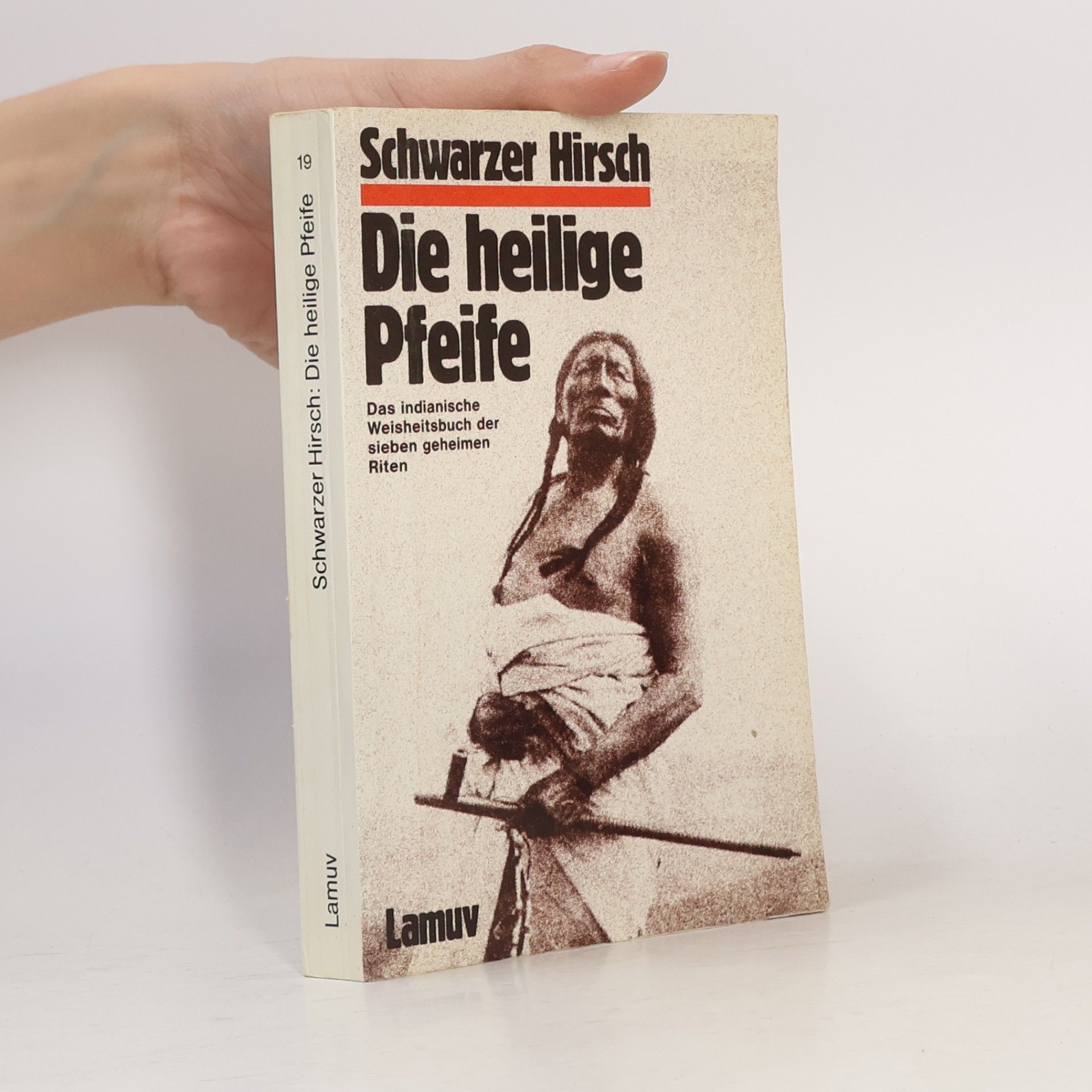 Schwarzer Hirsch Die heilige Pfeife