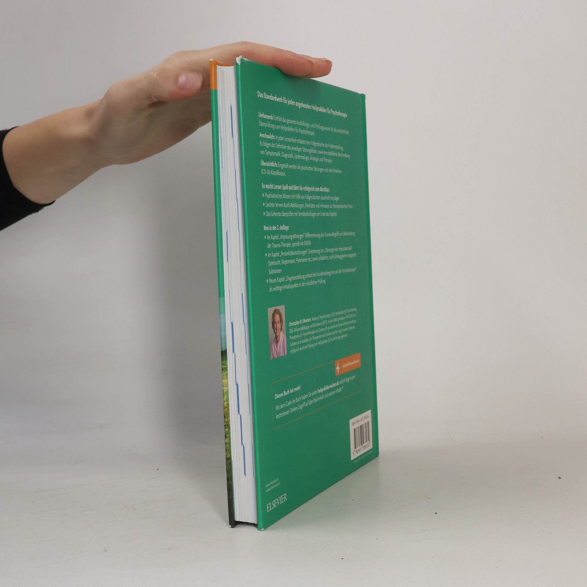 Christopher Ofenstein Lehrbuch Heilpraktiker für Psychotherapie