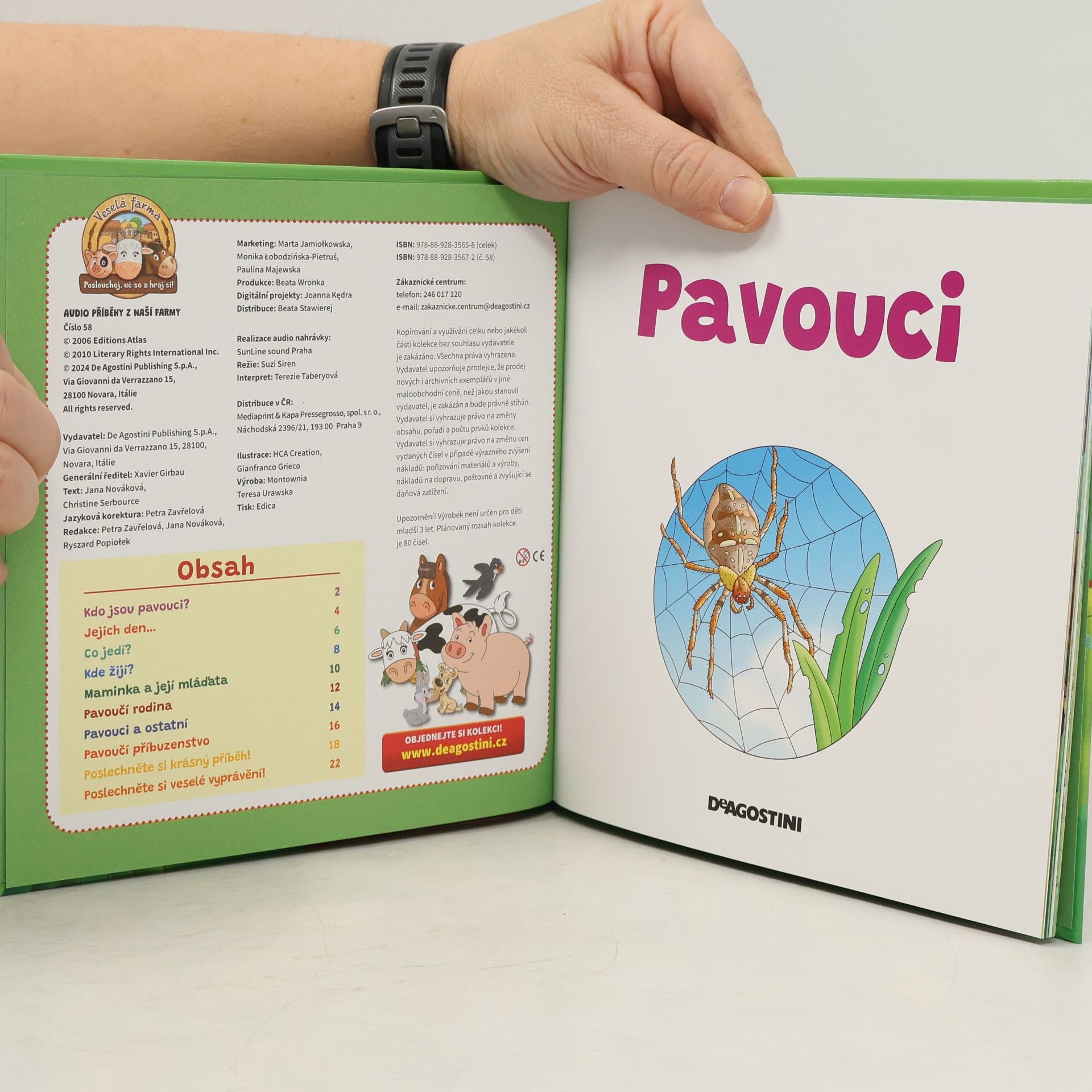 Autorenkollektiv Audio příběhy z naší farmy 58. Pavouci