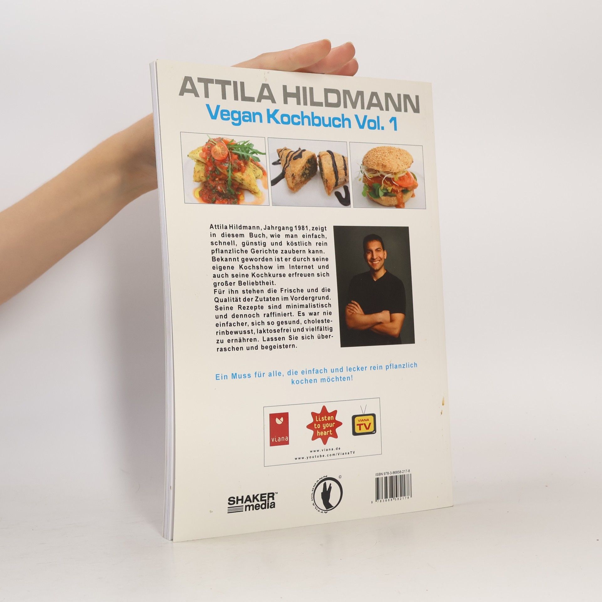 Attila Hildmann Vegan-Kochbuch 1
