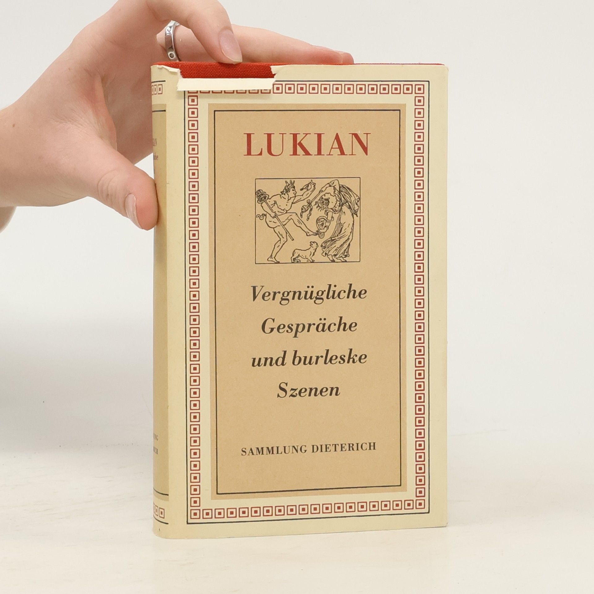 Lucian of Samosata Vergnügliche Gespräche und burleske Szenen