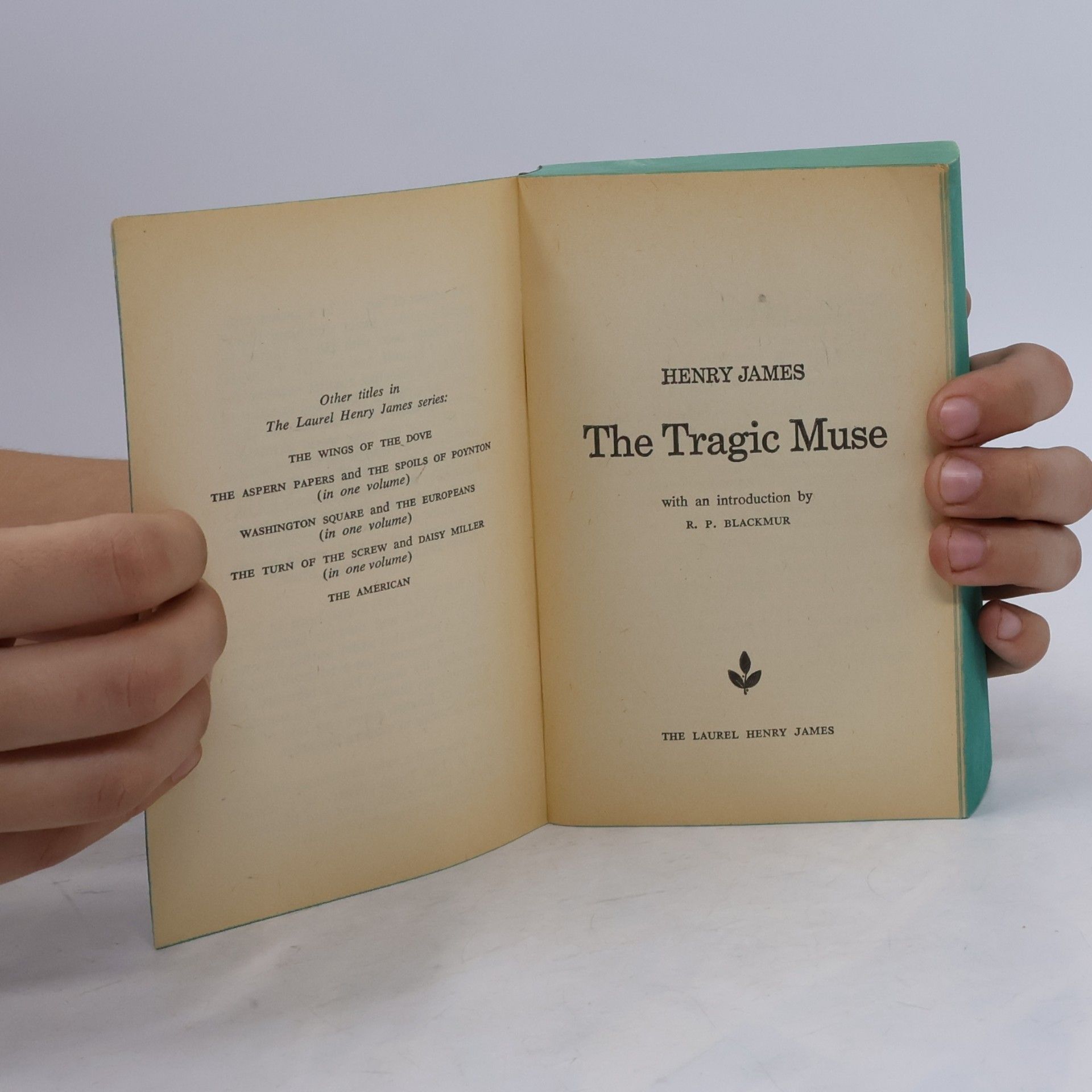 Henry James The Tragic Muse