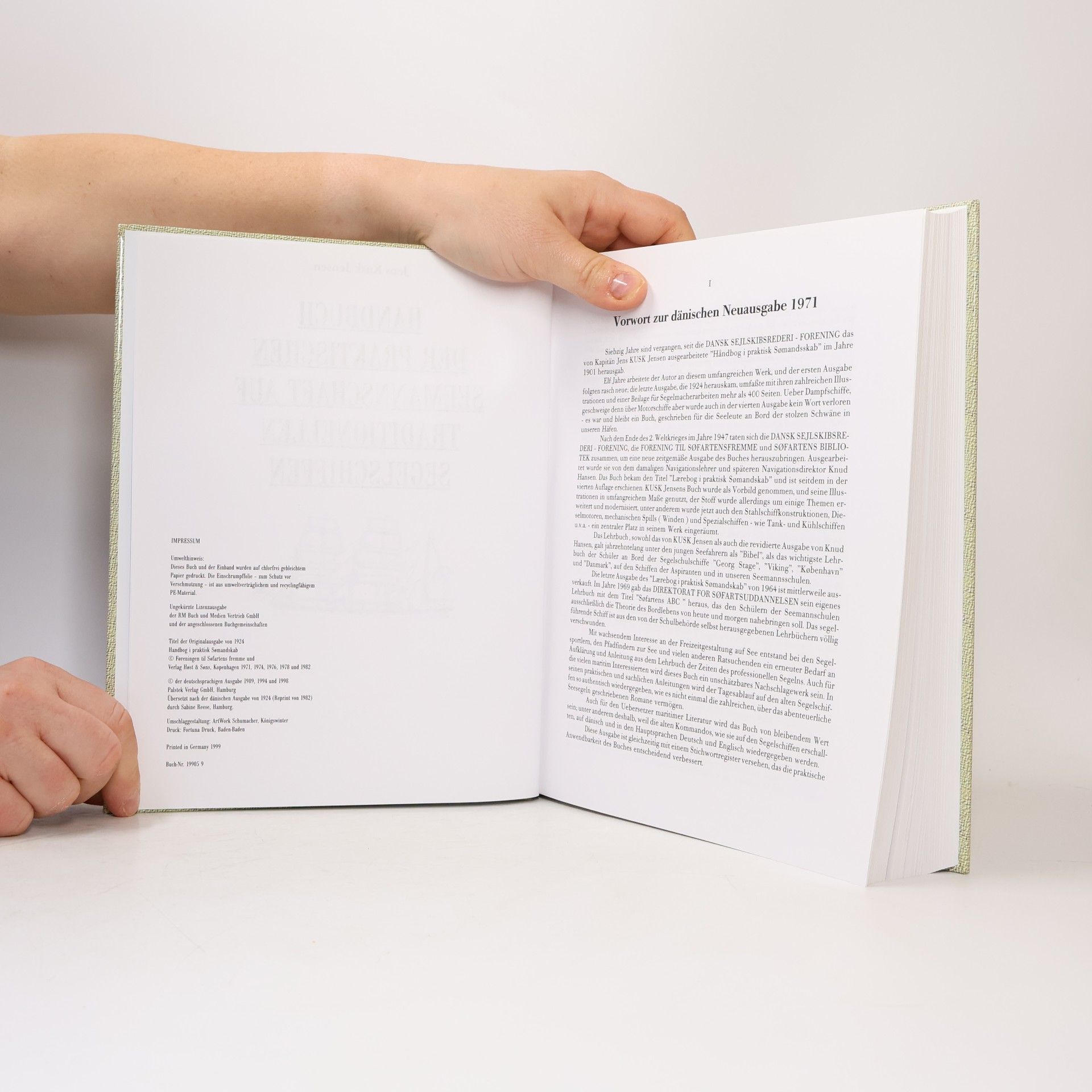 Jens Kusk Jensen Handbuch der praktischen Seemannschaft auf traditionellen Segelschiffen