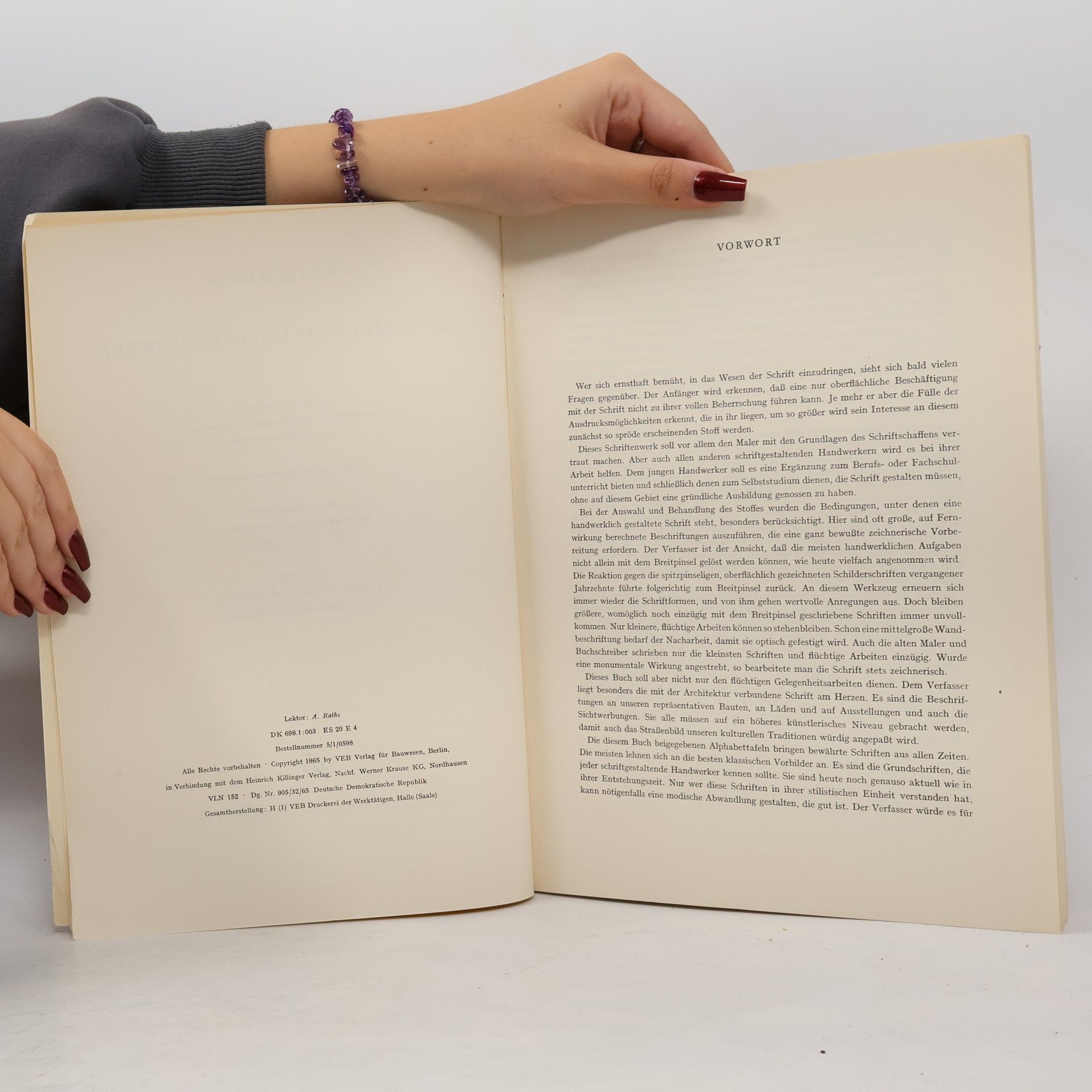 Walter Schenk Die Schrift im Malerhandwerk