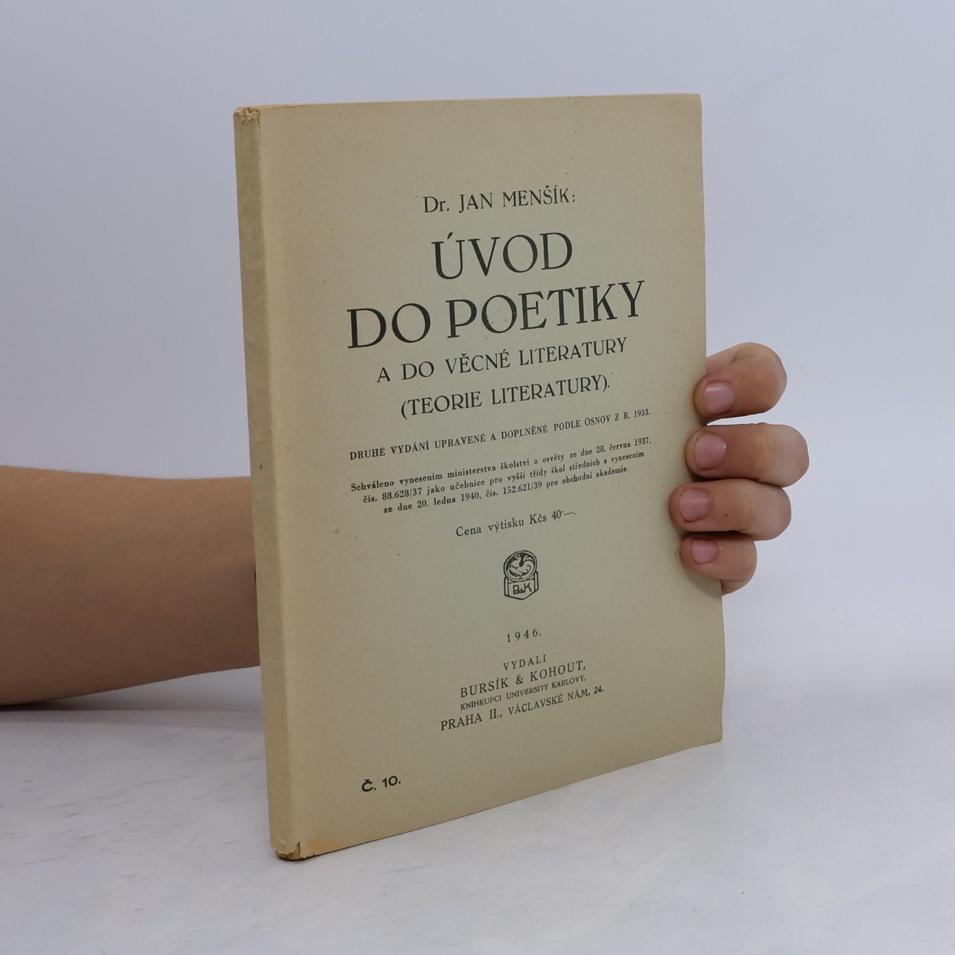 Úvod do poetiky a do věcné literatury