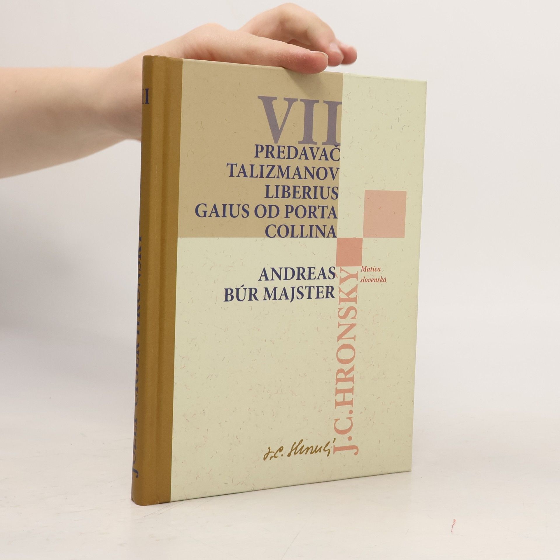 Predavač talizmanov Liberius Gaius od Porta Collina Andreas Búr Majster