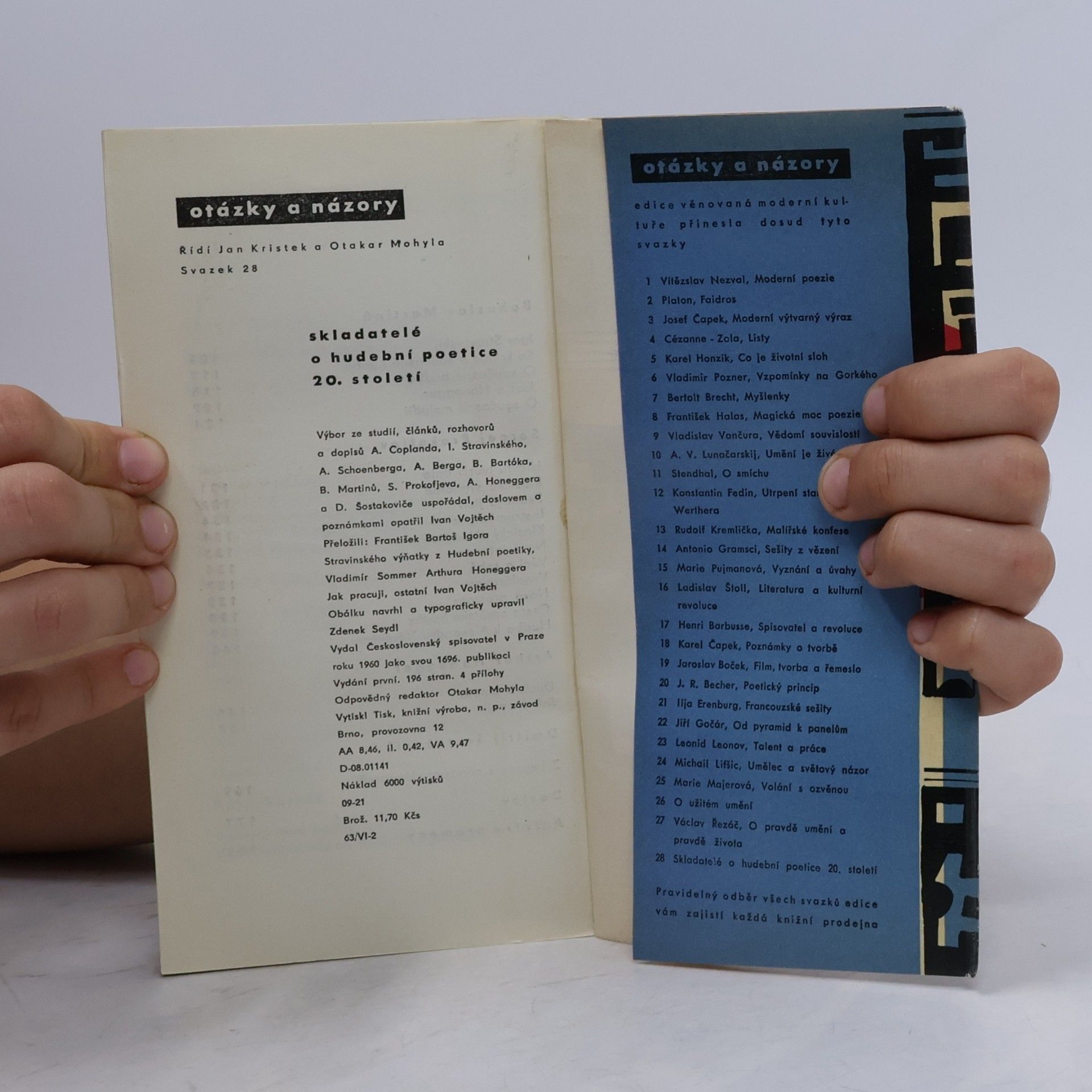 Ivan Vojtěch Skladatelé o hudební poetice 20. století