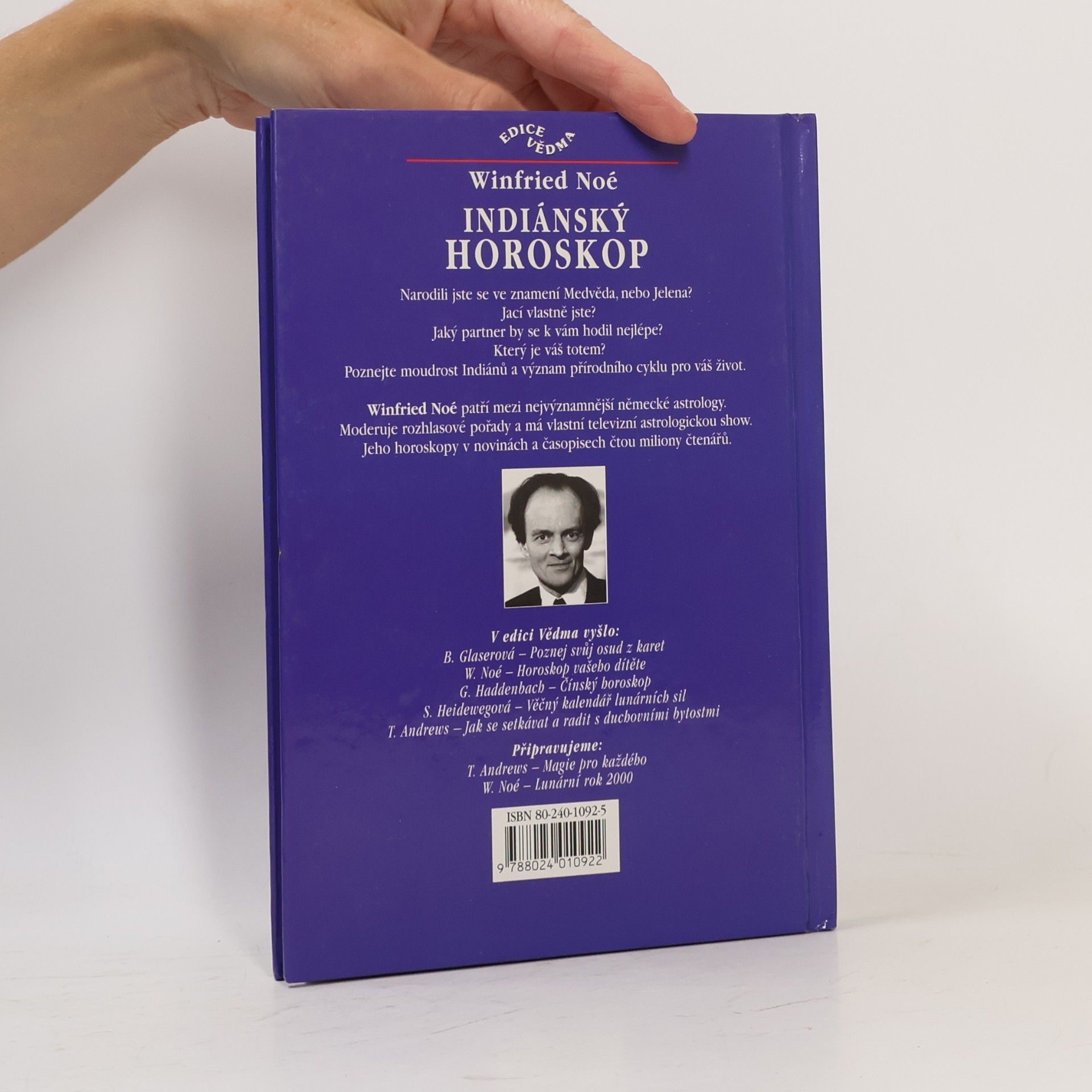 Winfried Noé Indiánský horoskop : astrologie a moudrost Čtyř větrů