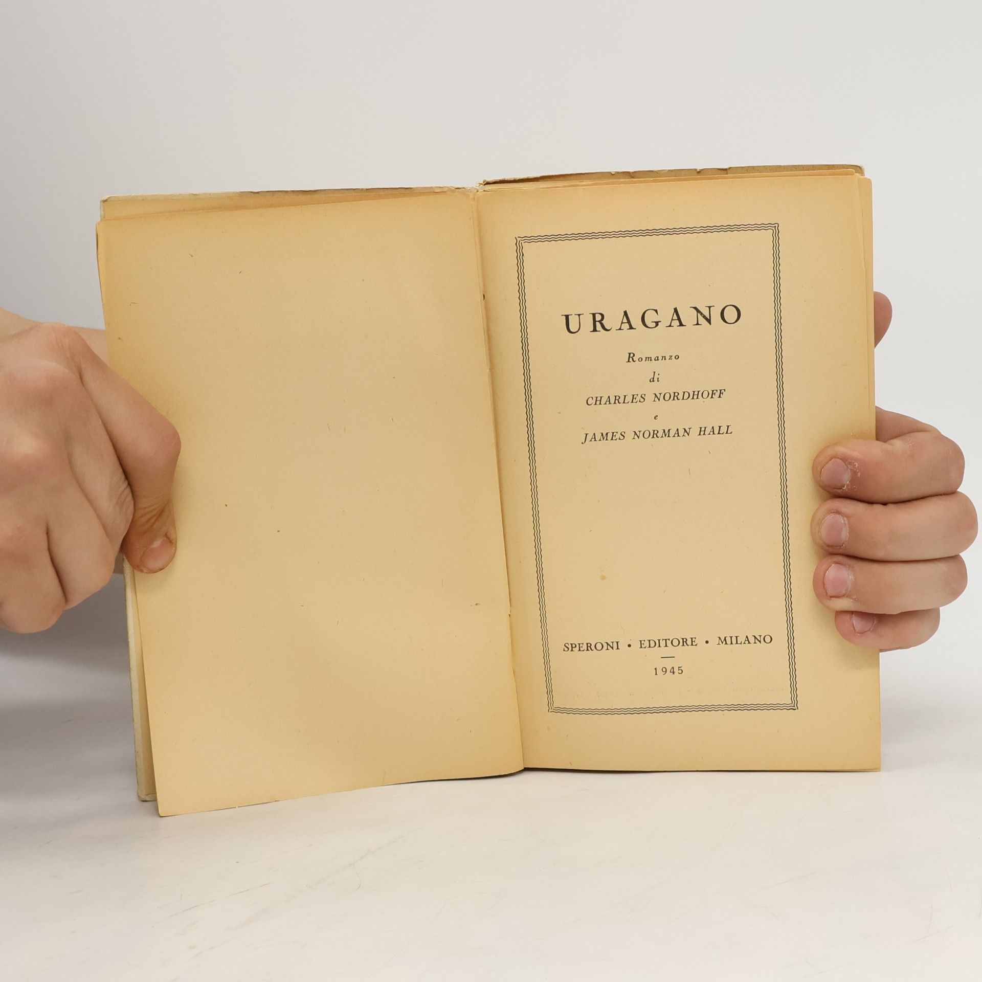 Charles B. Nordhoff Uragano