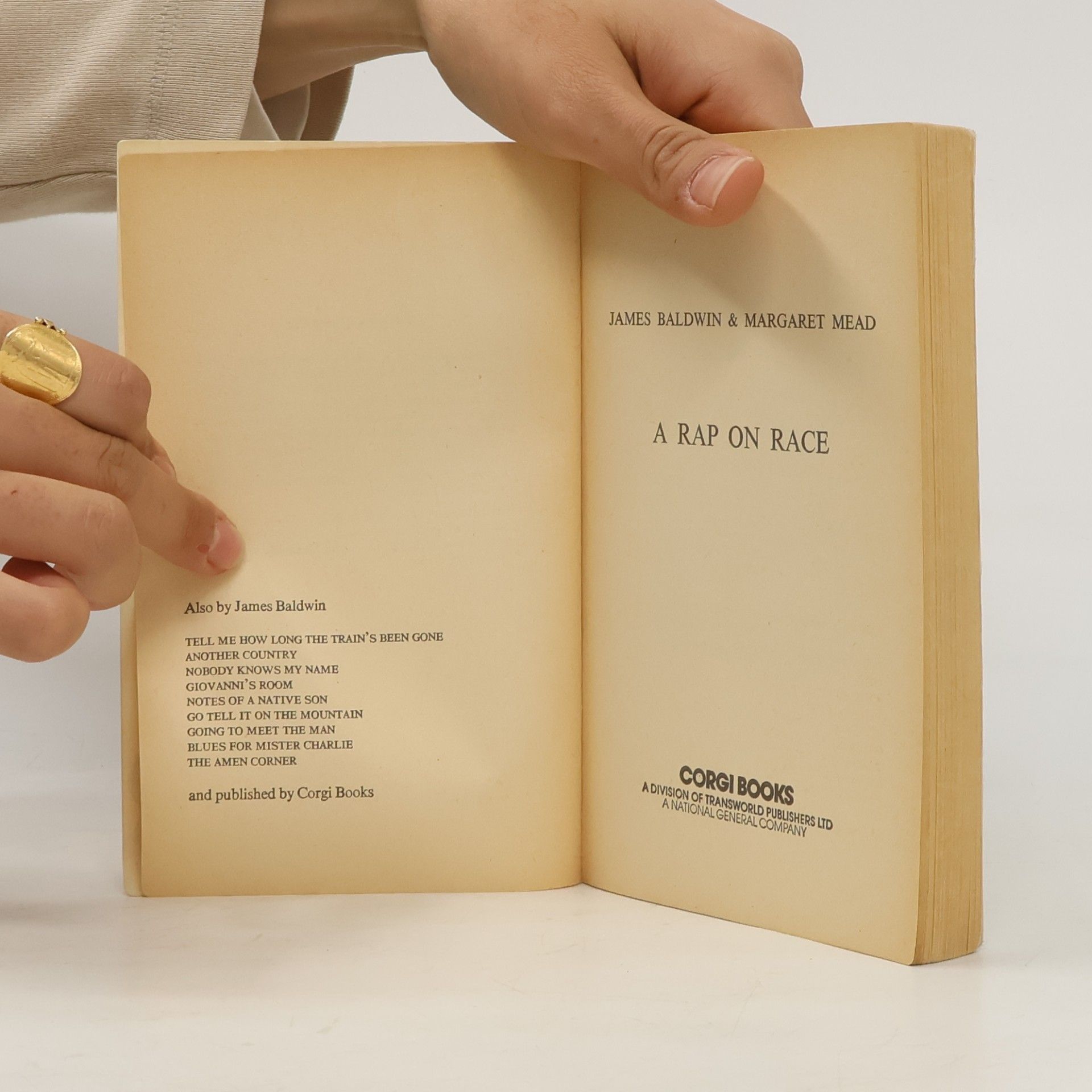 James Baldwin A Rap on Race