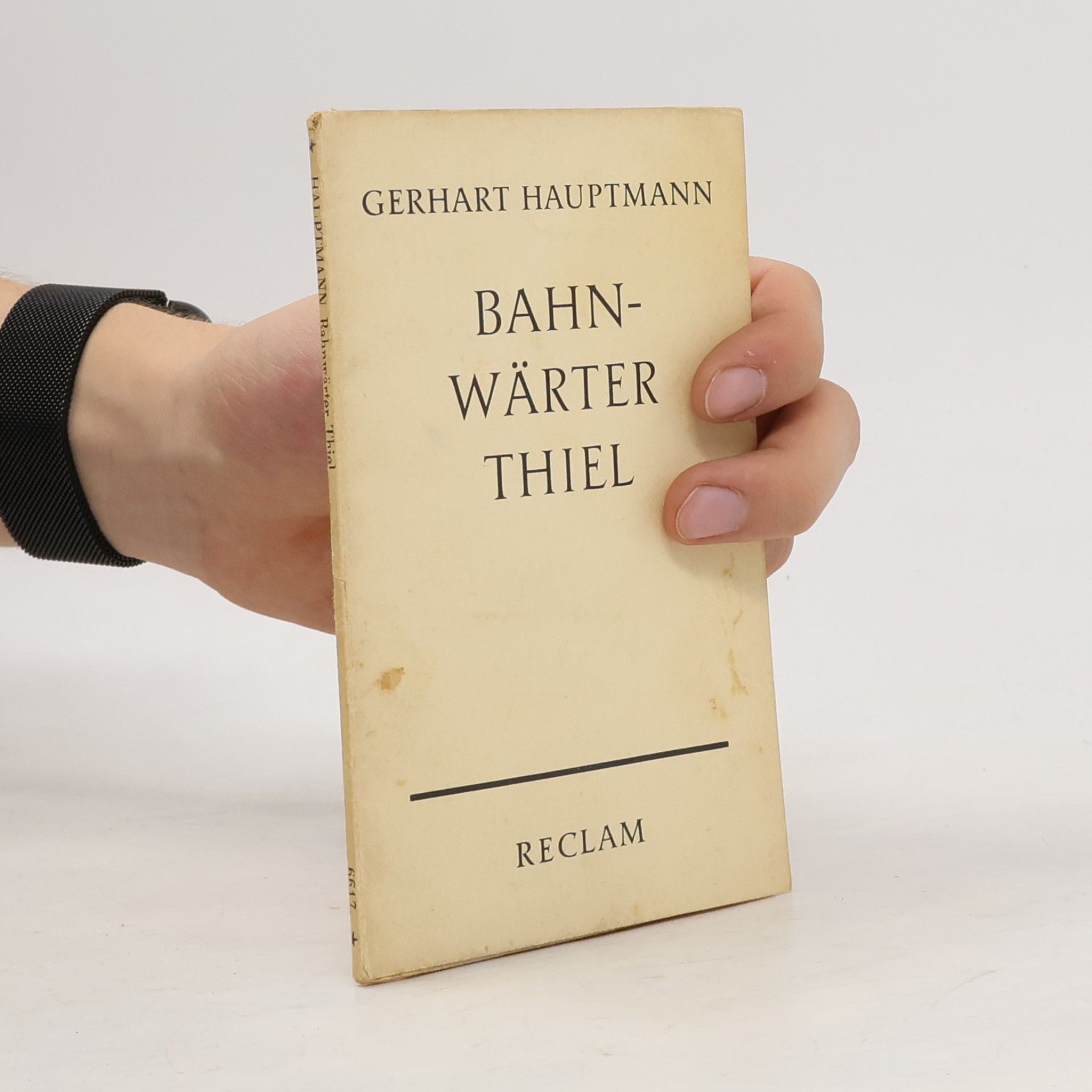 Gerhart Hauptmann Bahnwärter Thiel