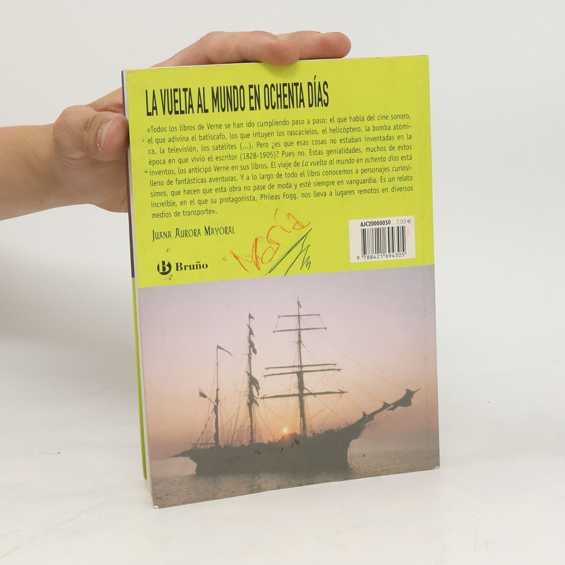Jules Verne Clásicos Juveniles - 5: La vuelta al mundo en ochenta días - 2.ª edición