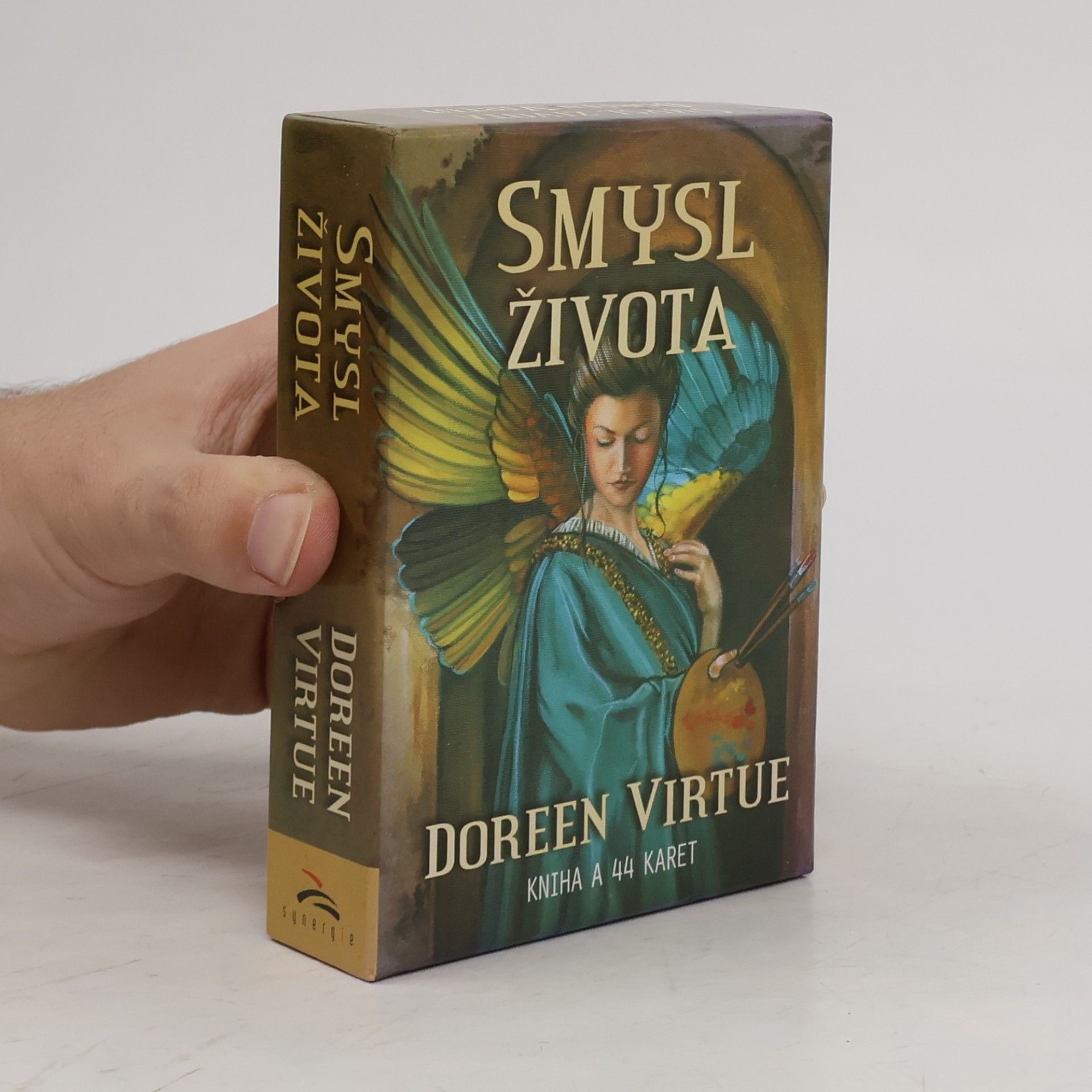 Doreen Virtue Smysl života. Vykládací karty (kniha + 44 karet)