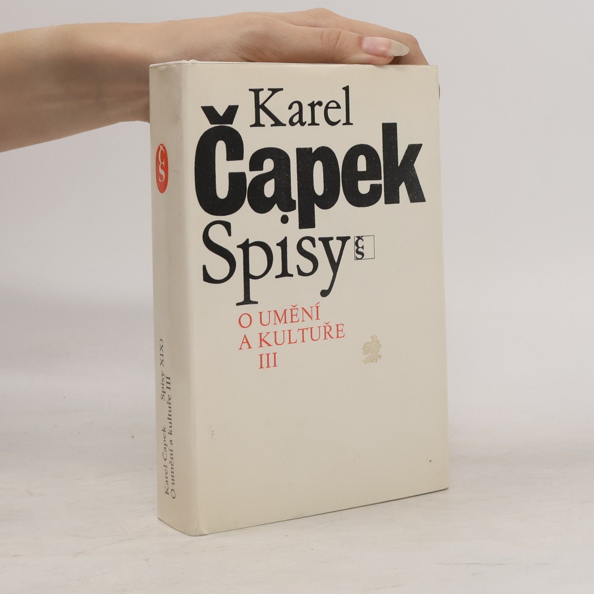 Karel Čapek Spisy XIX. O umění a kultuře III
