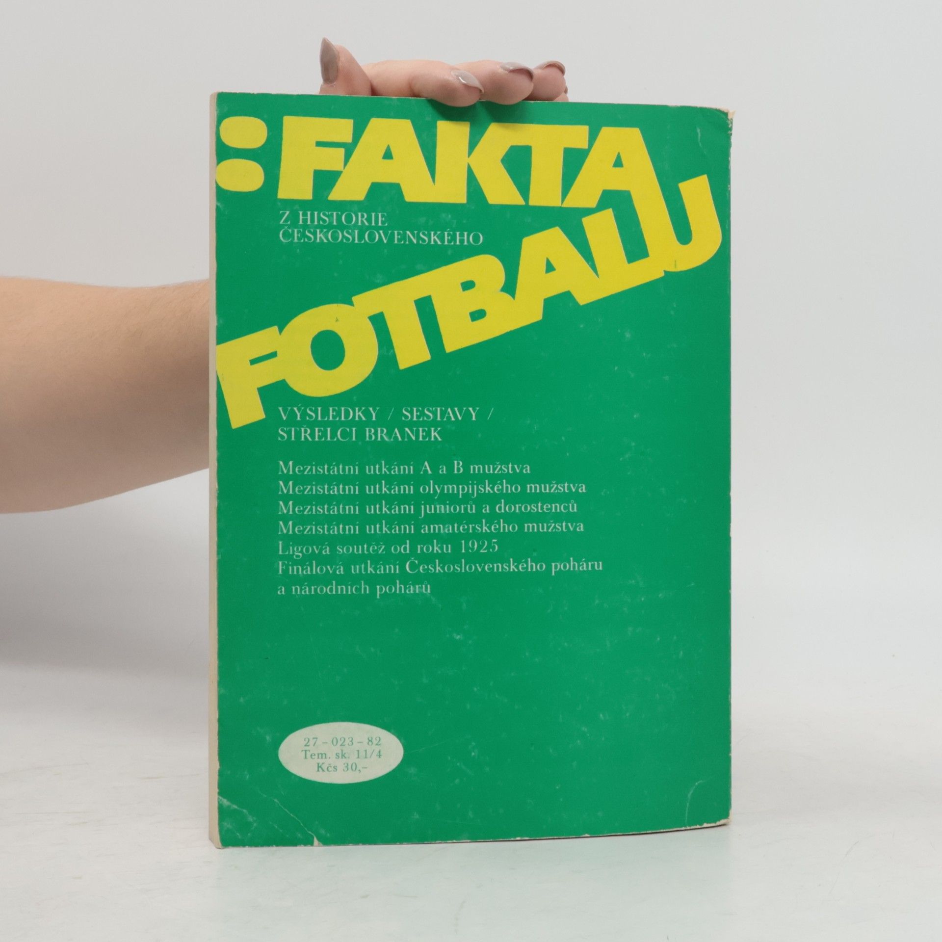 Luboš Jeřábek Fakta z historie československého fotbalu