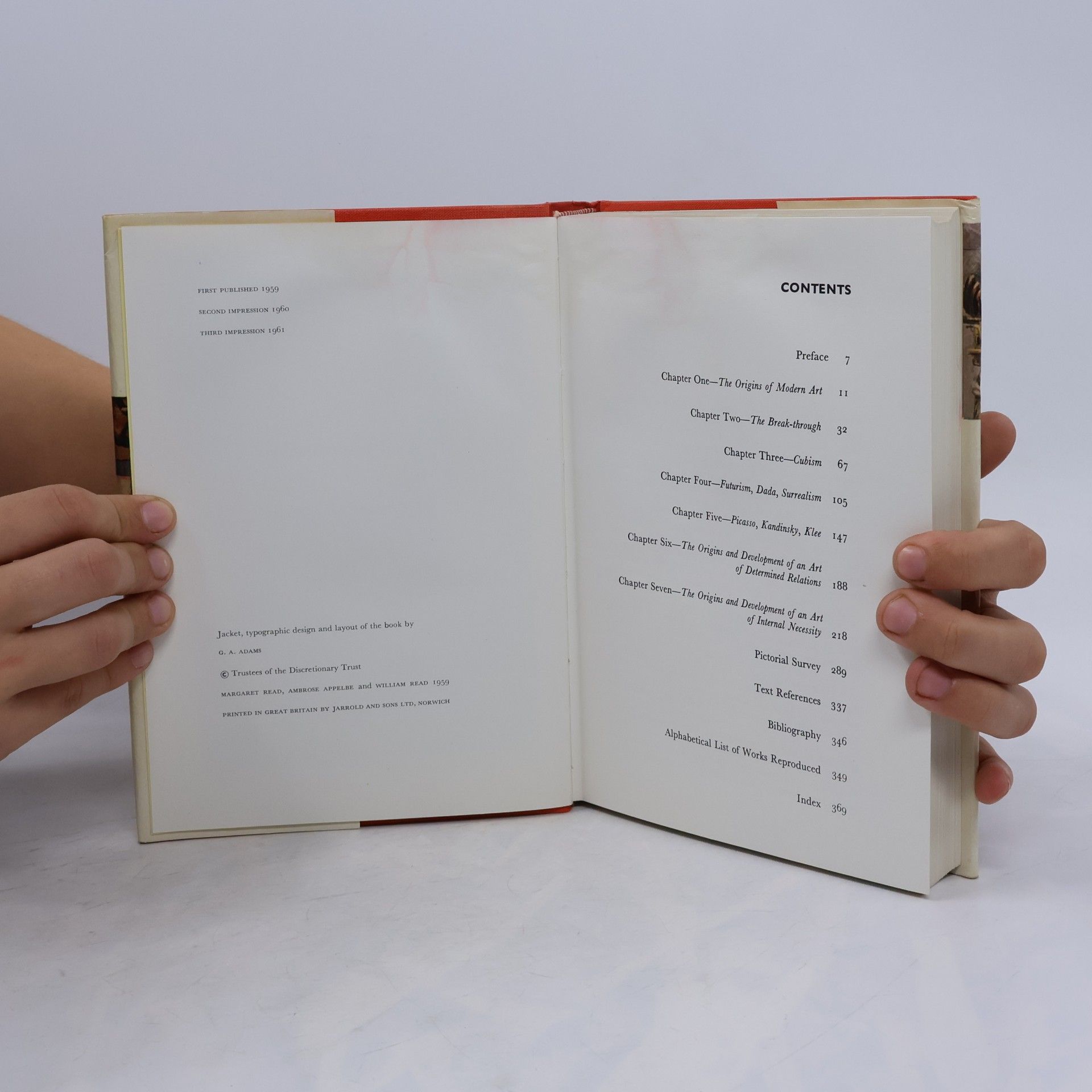 Herbert Read A Concise History of Modern Painting