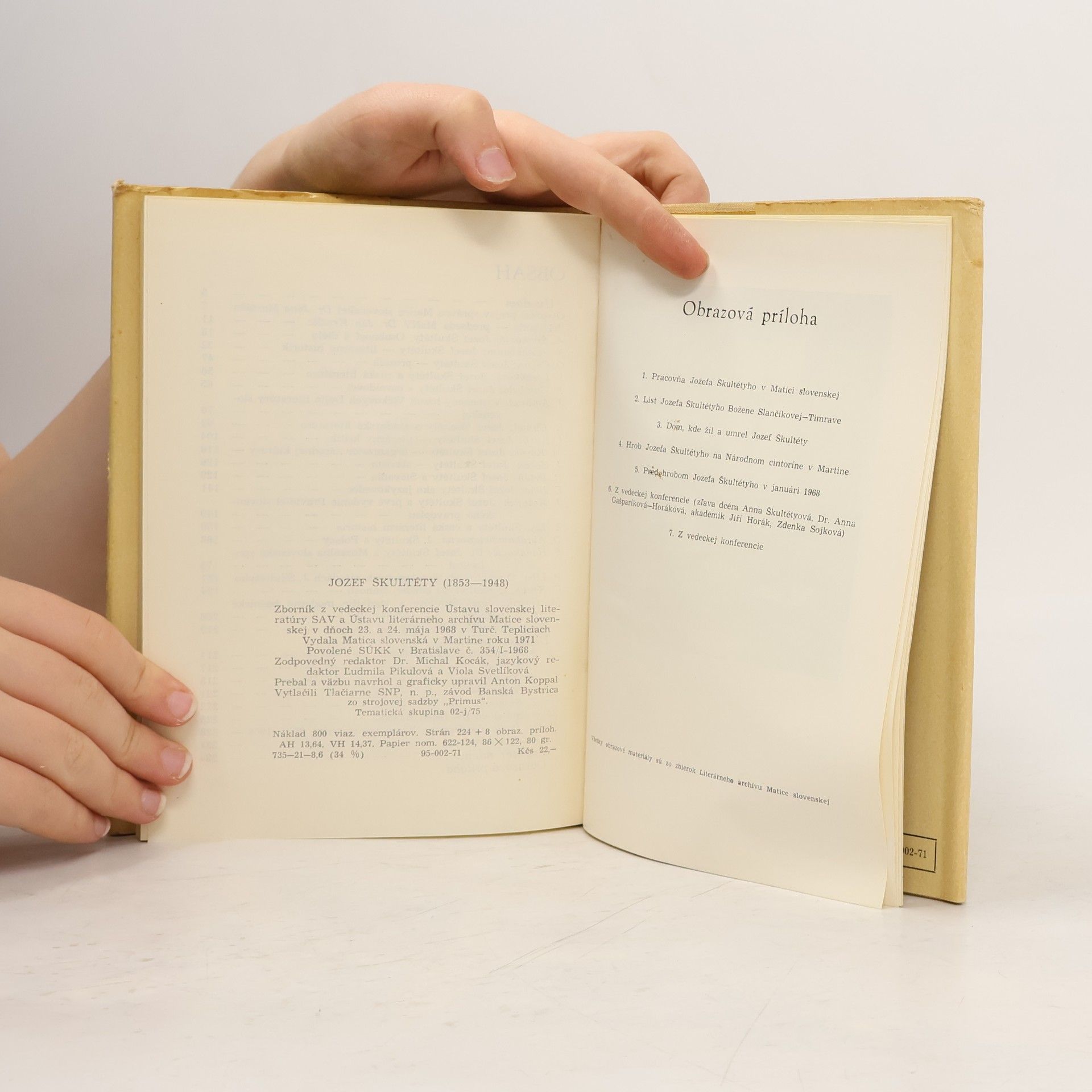 Autorenkollektiv Jozef Škultéty 1853-1948