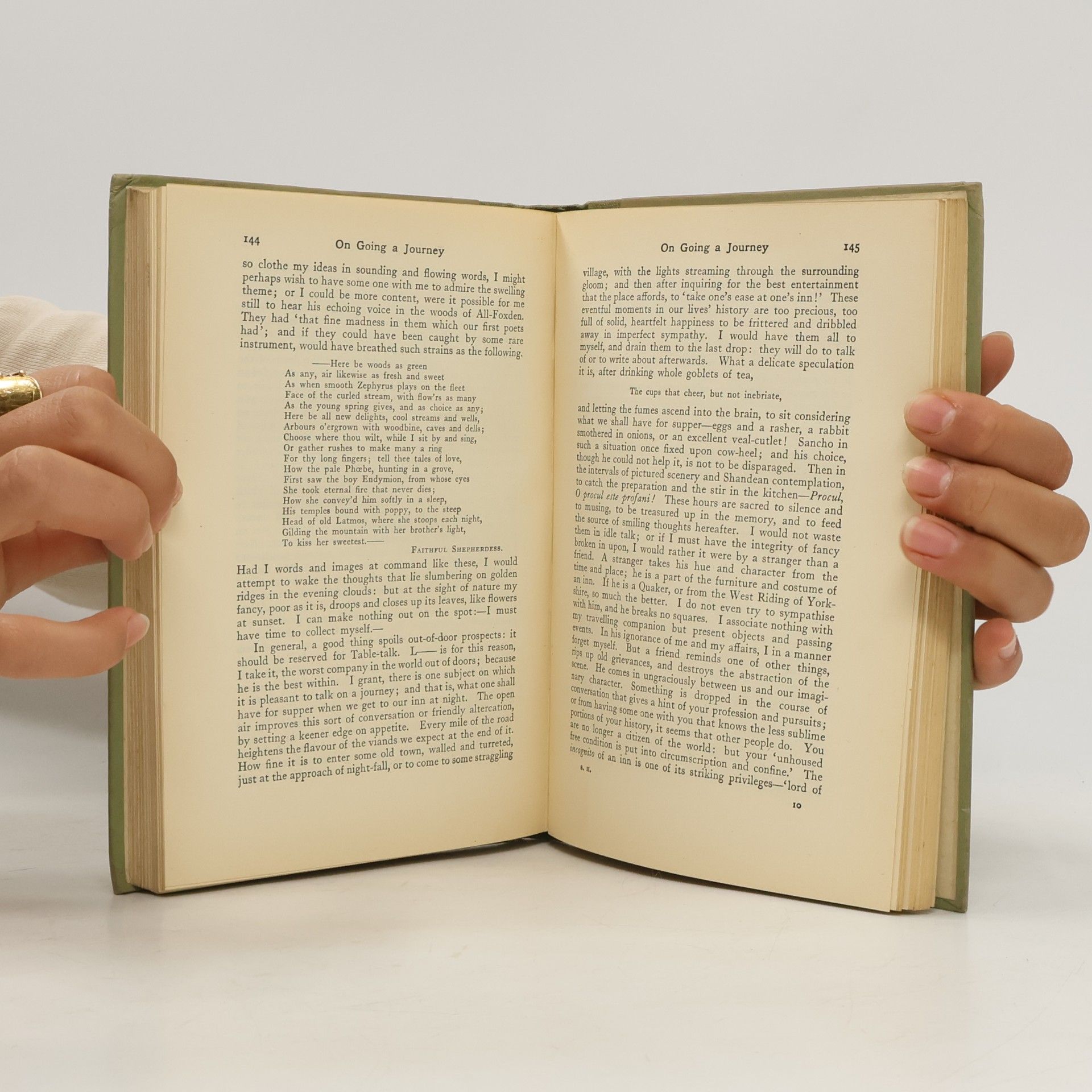 William Hazlitt Selected Essays