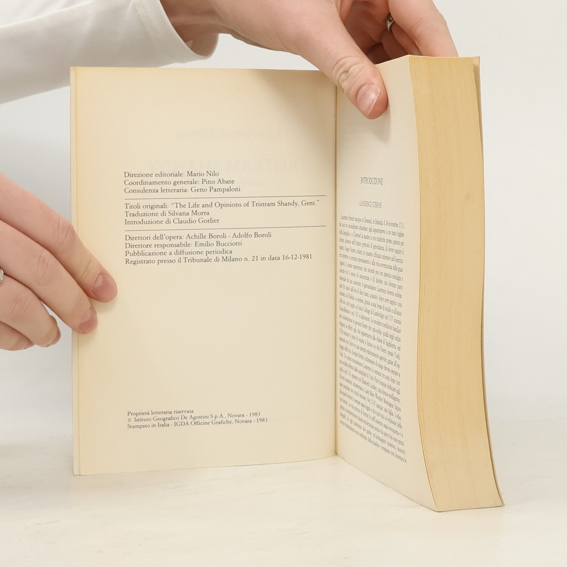 STERNE Tristram Shandy