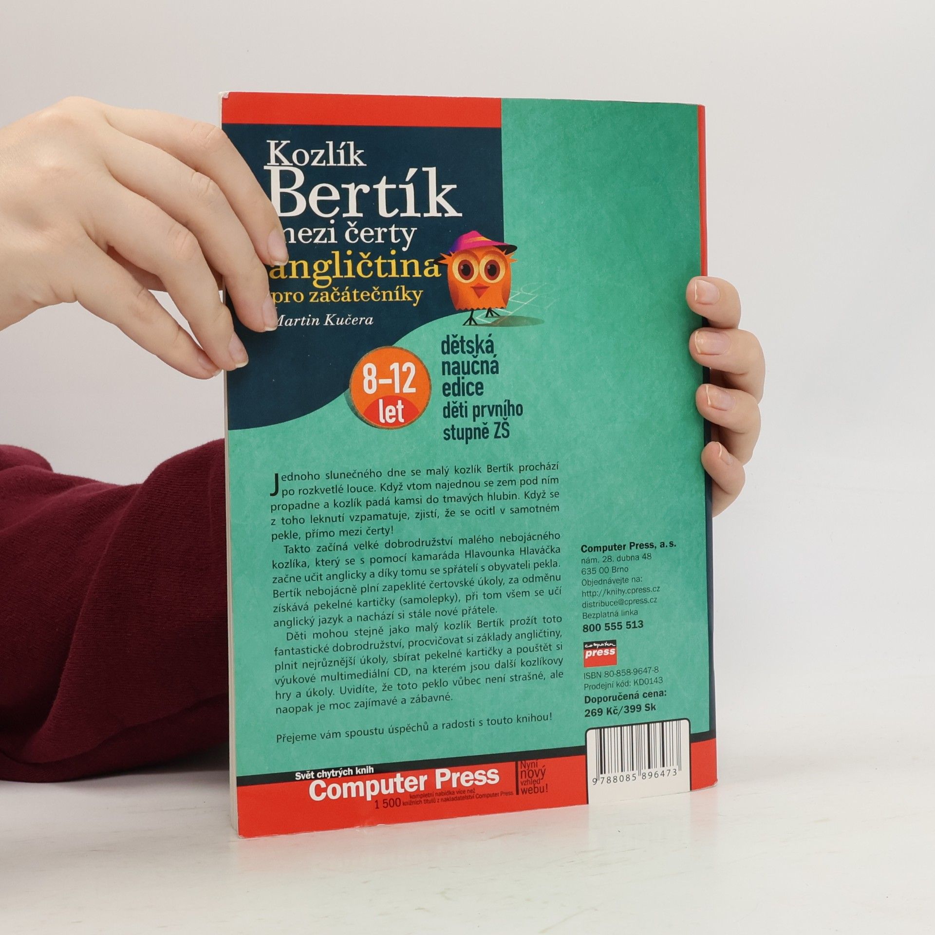 Martin Kučera Kozlík Bertík mezi čerty : fantastické dobrodružství s angličtinou pro začátečníky